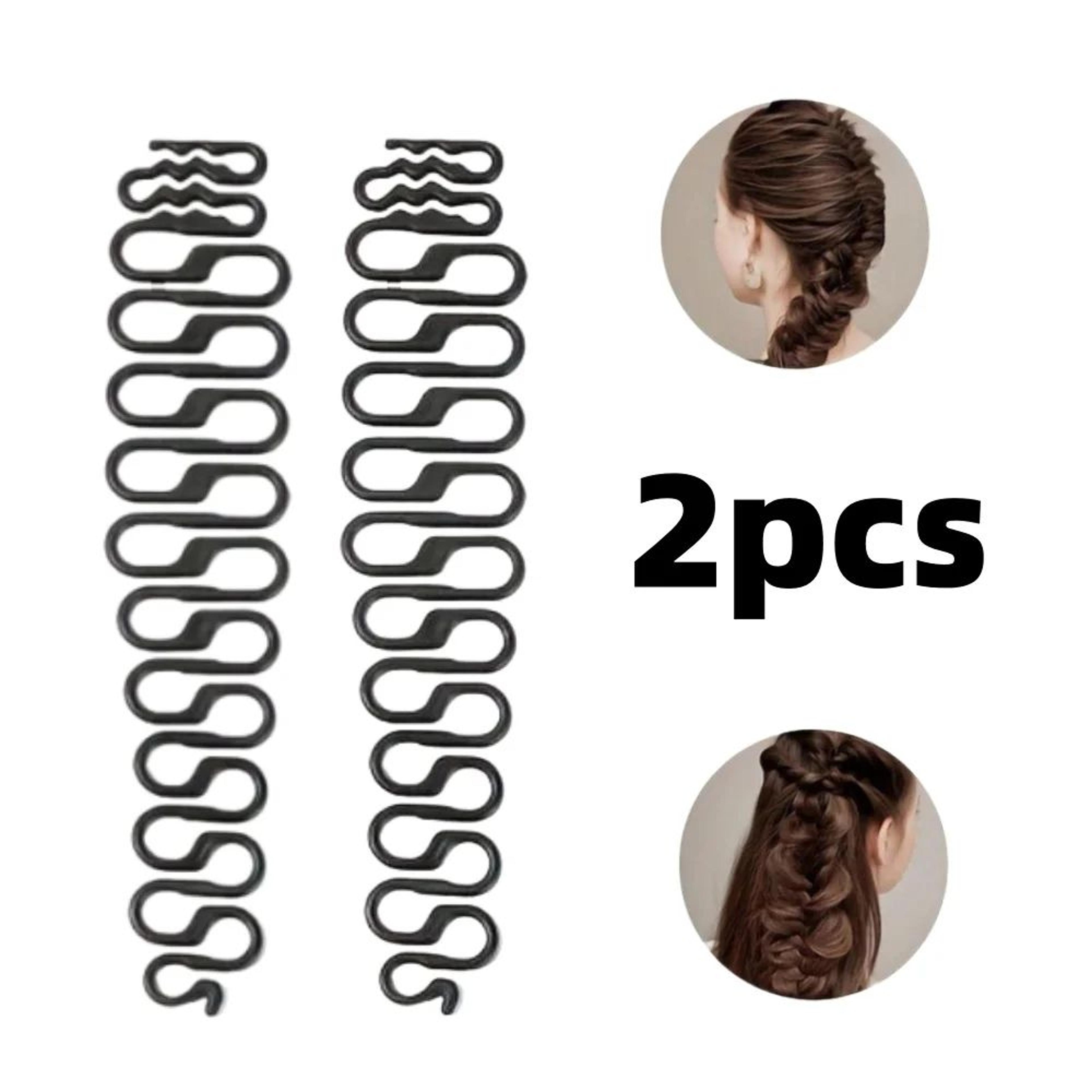 DIY Hair Braiding Tools  Fishbone Braid Maker Set For Simple Ponytail Styling Creative Braided Look