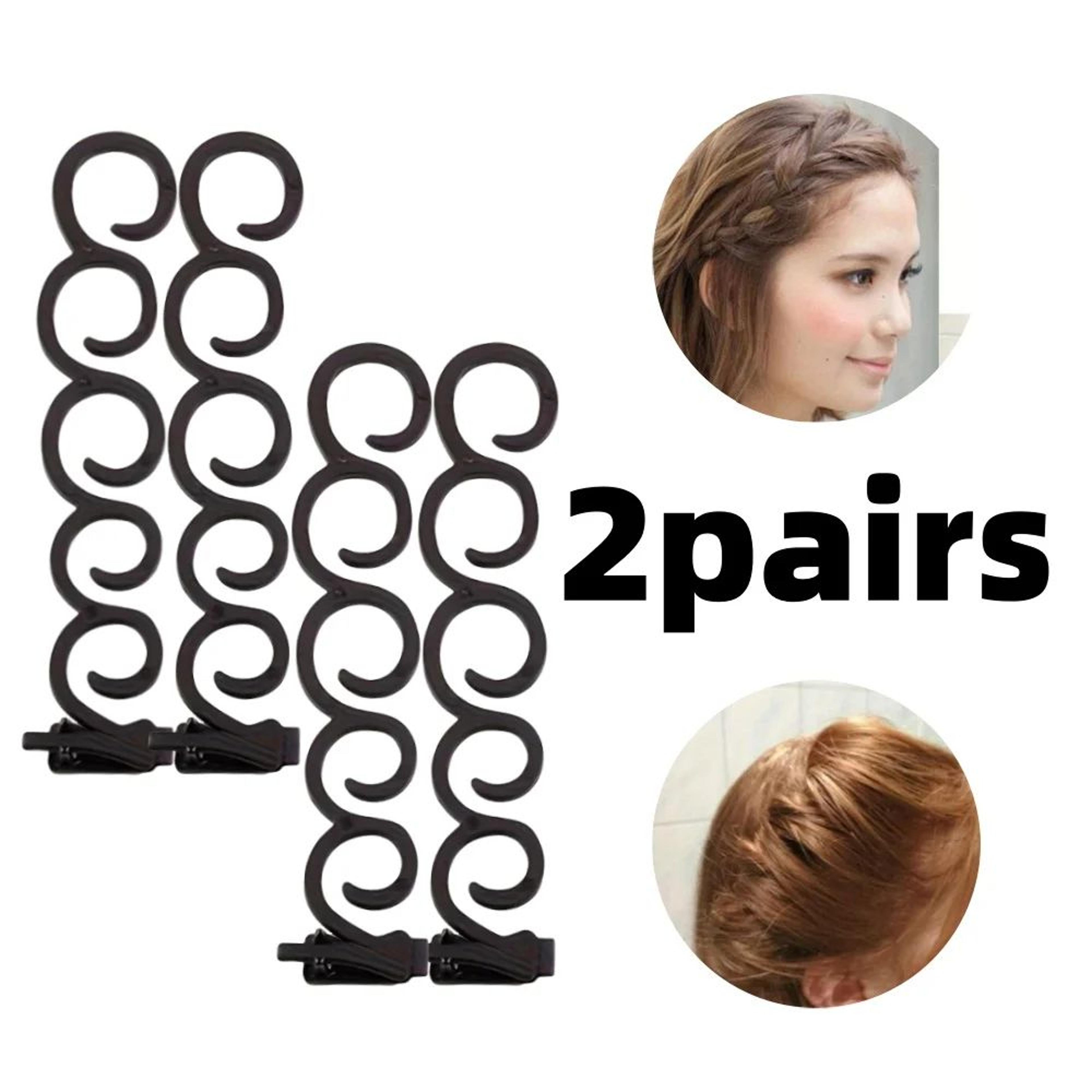 DIY Hair Braiding Tools  Fishbone Braid Maker Set For Simple Ponytail Styling Creative Braided Look