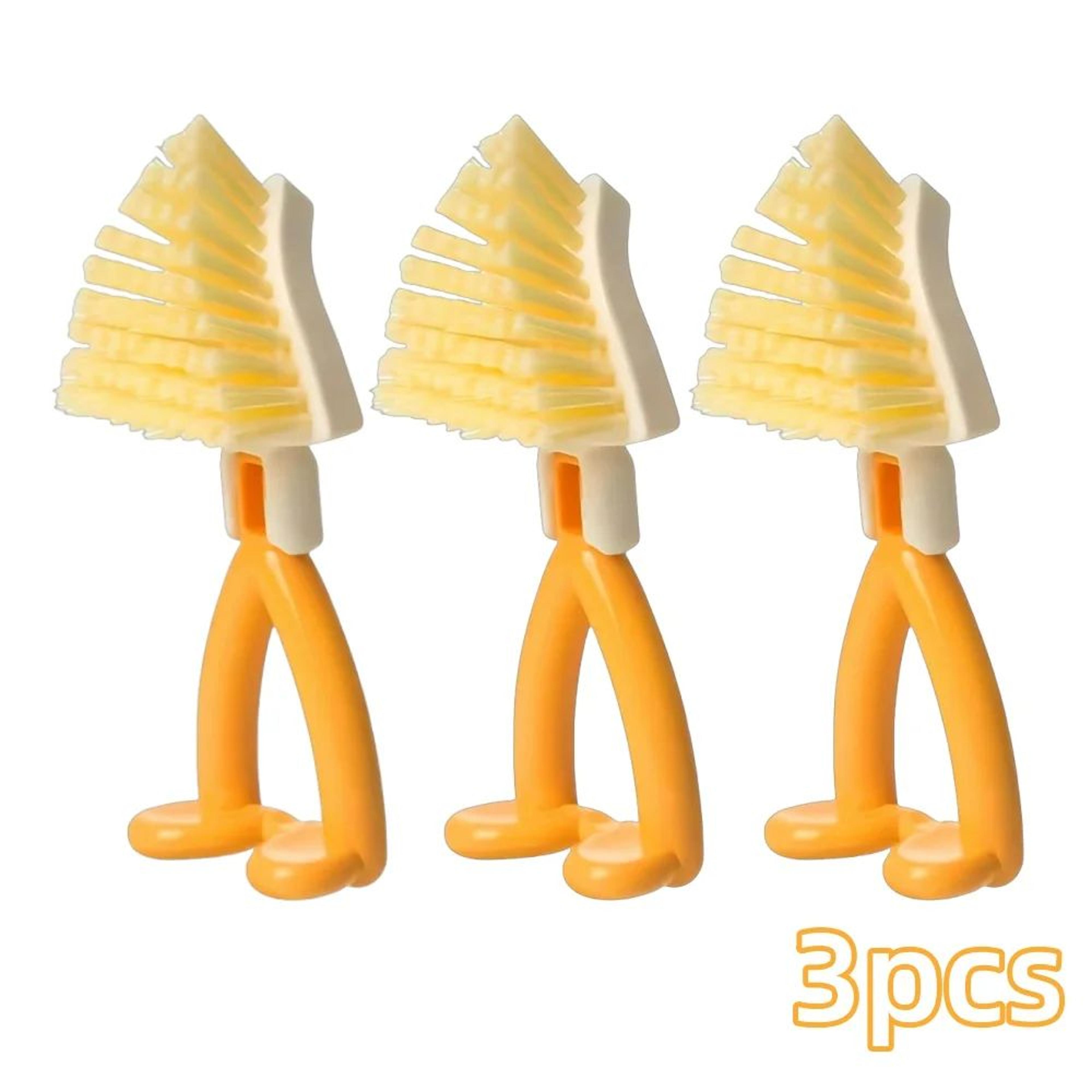 Triangle Head Cleaning Brush  Foldable Multipurpose Duster For Corners Gaps And Edges In Kitchens B 8