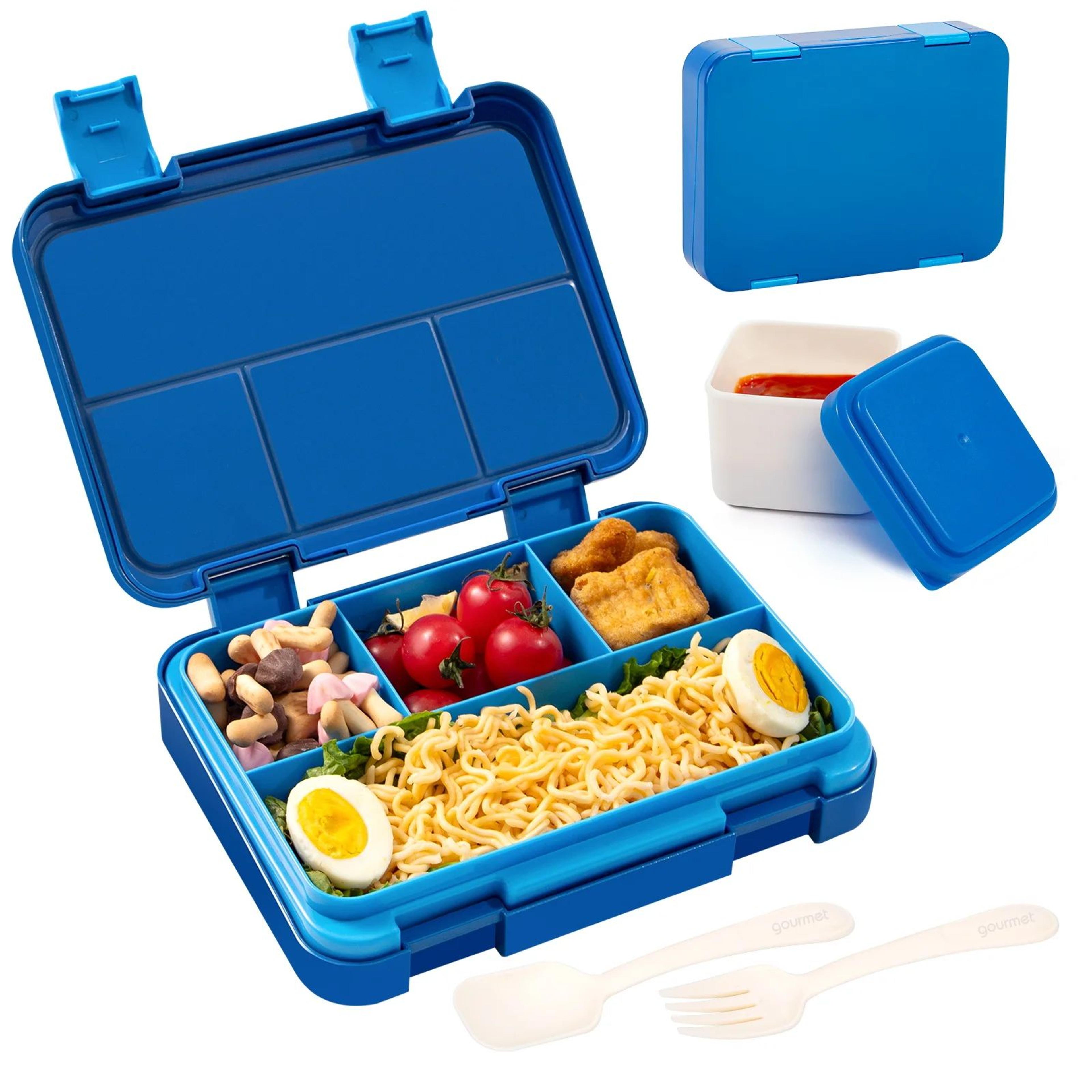 Cartoon Bento Lunch Box  3990 Fl Oz Leakproof Meal Container With Removable Dividers For School Wor 9