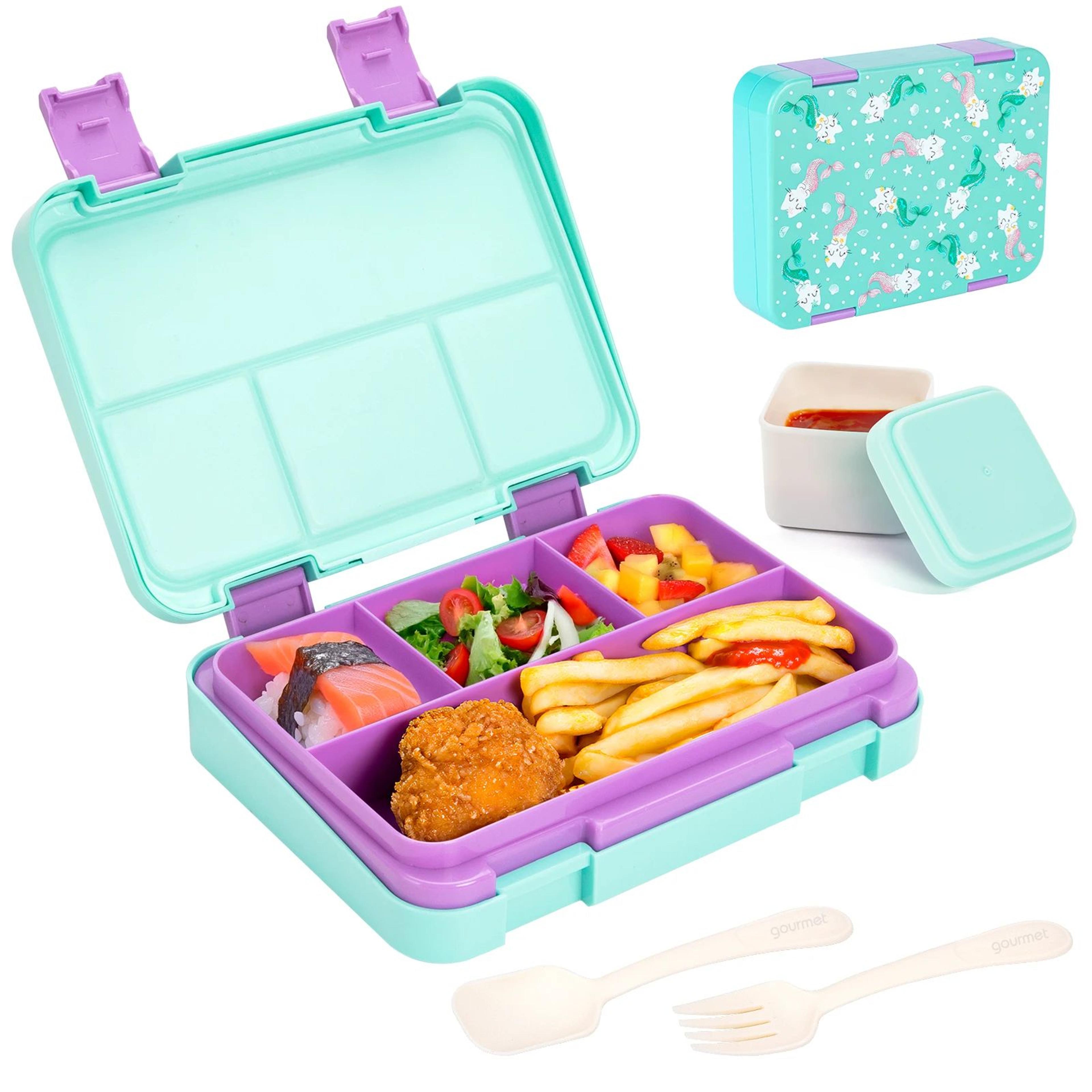 Cartoon Bento Lunch Box  3990 Fl Oz Leakproof Meal Container With Removable Dividers For School Wor 14
