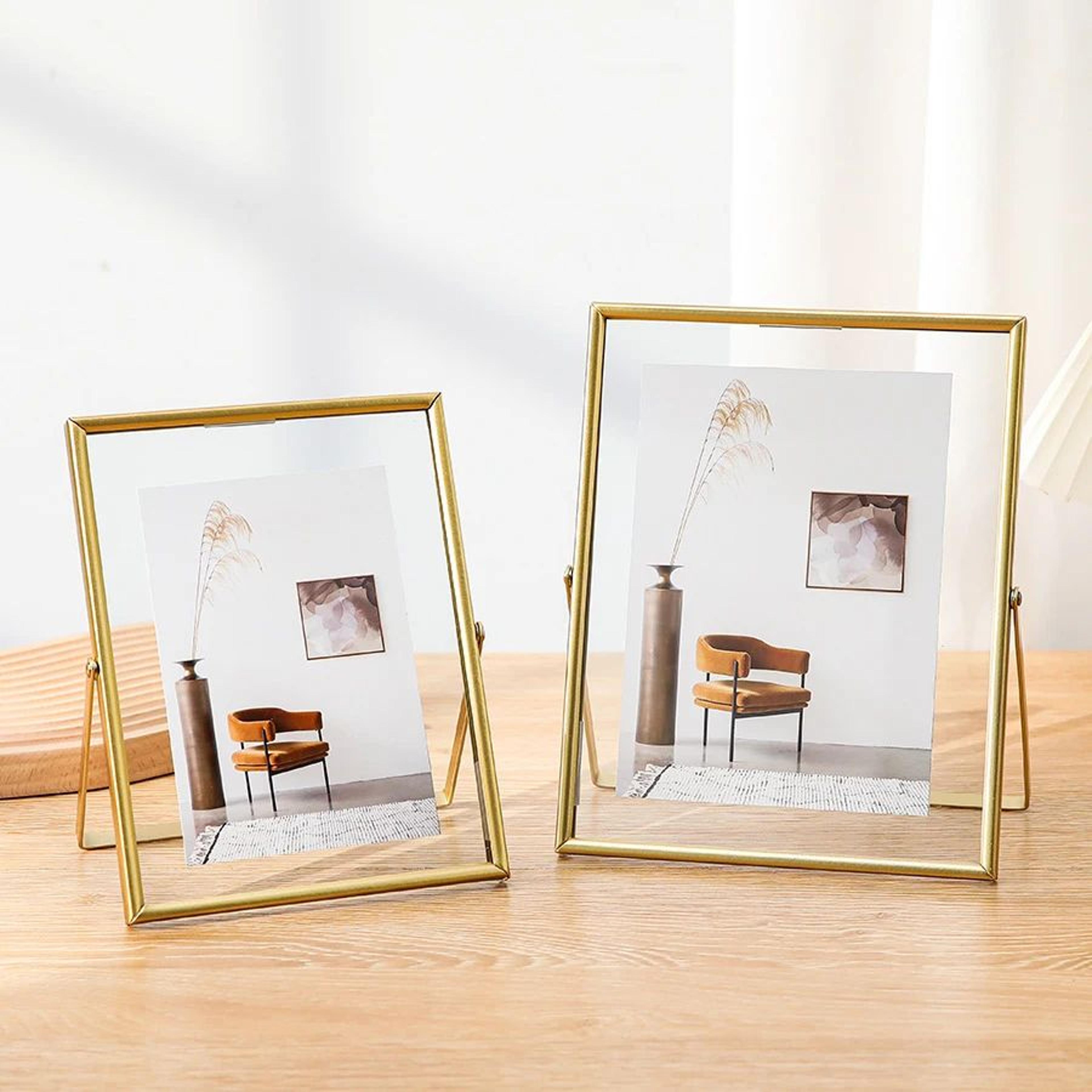 Clear Acrylic Photo Frame  Simple Tabletop Picture Display For DIY Handmade Photos Christmas Gifts  3
