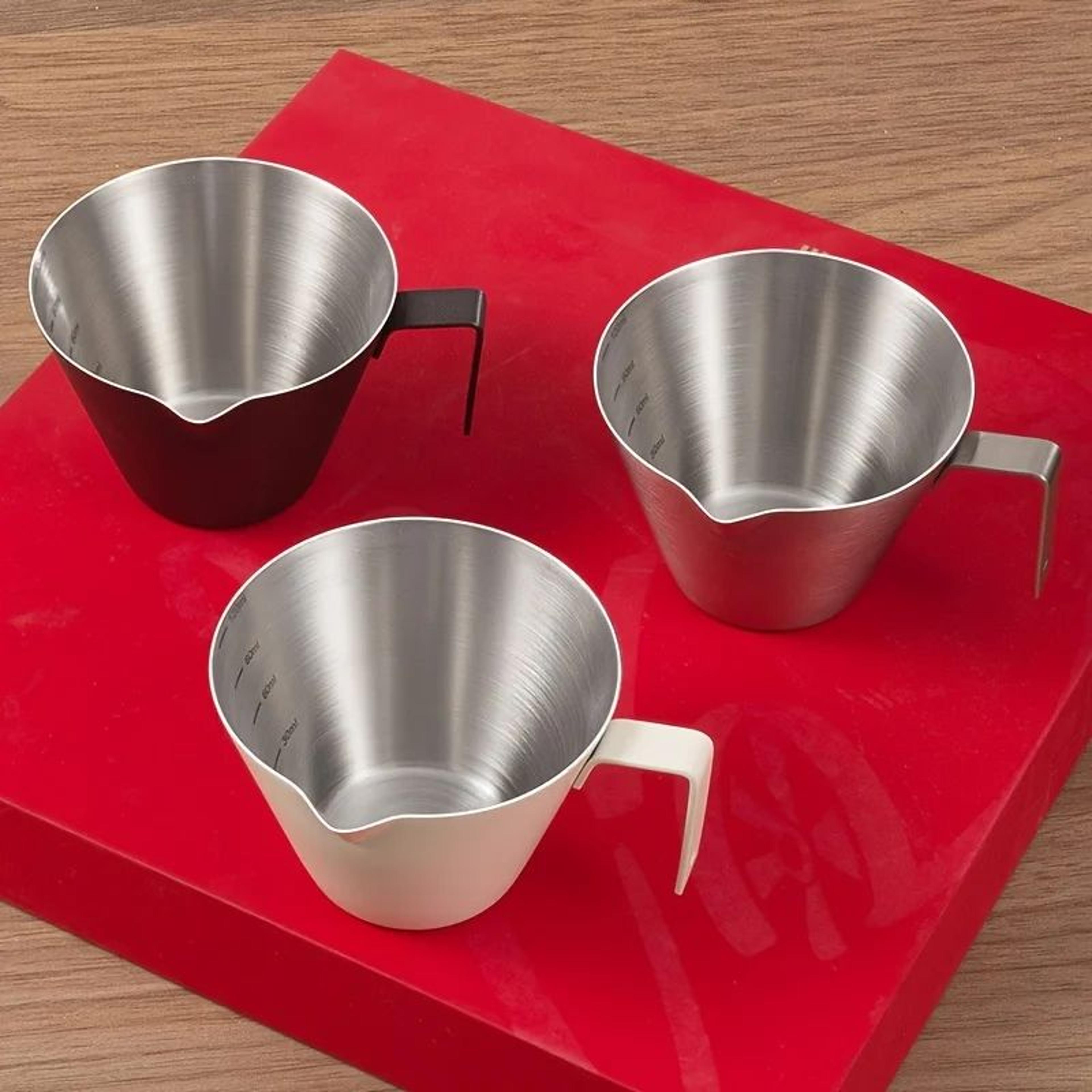Stainless Steel Measuring Cup  35 Fl Oz Coffee Shot Cup With A Handle And Scale For Espresso Milk P 1