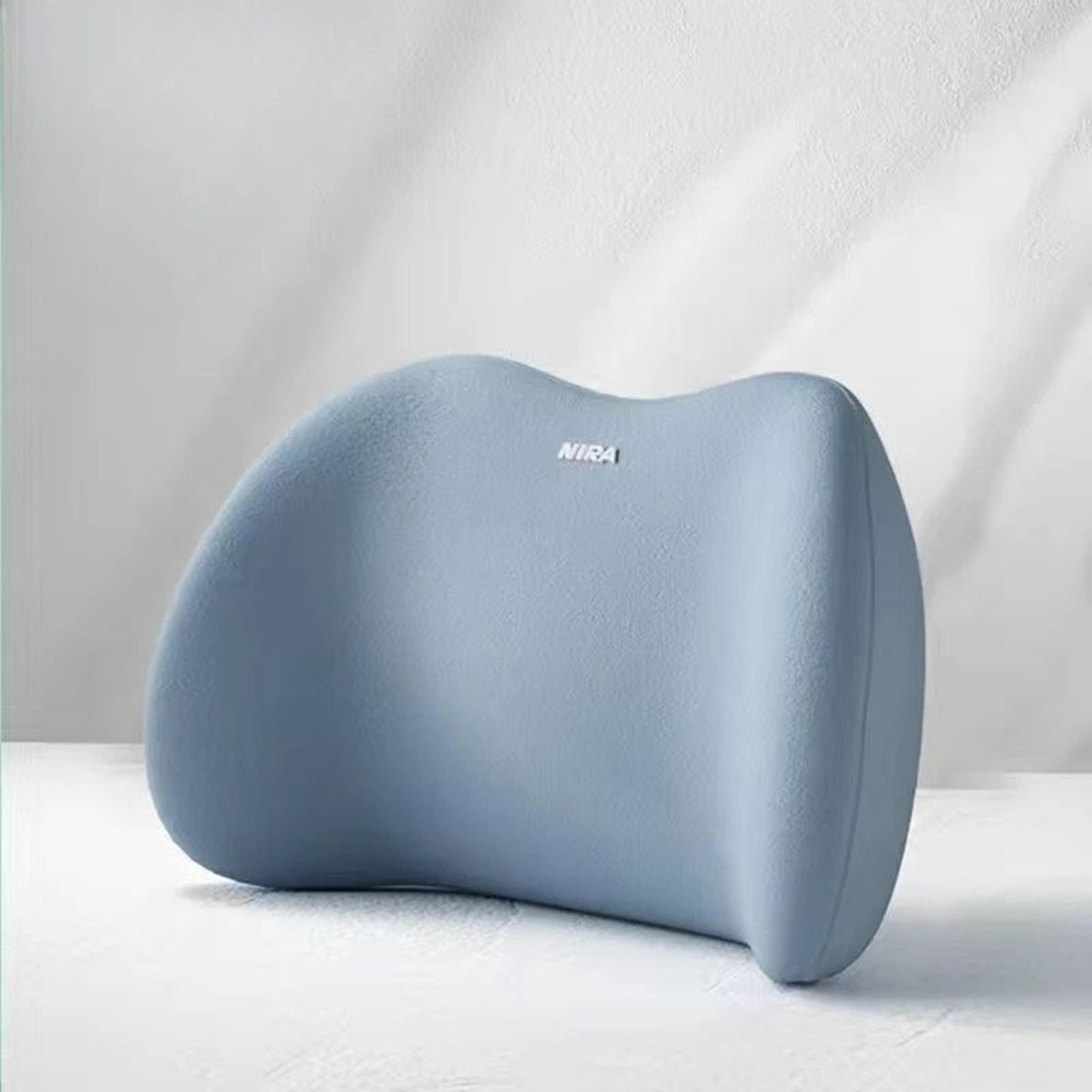 Lumbar Support Pillow  Memory Foam Back Cushion With Polyester Cover For Supportive Office Chair Se 10
