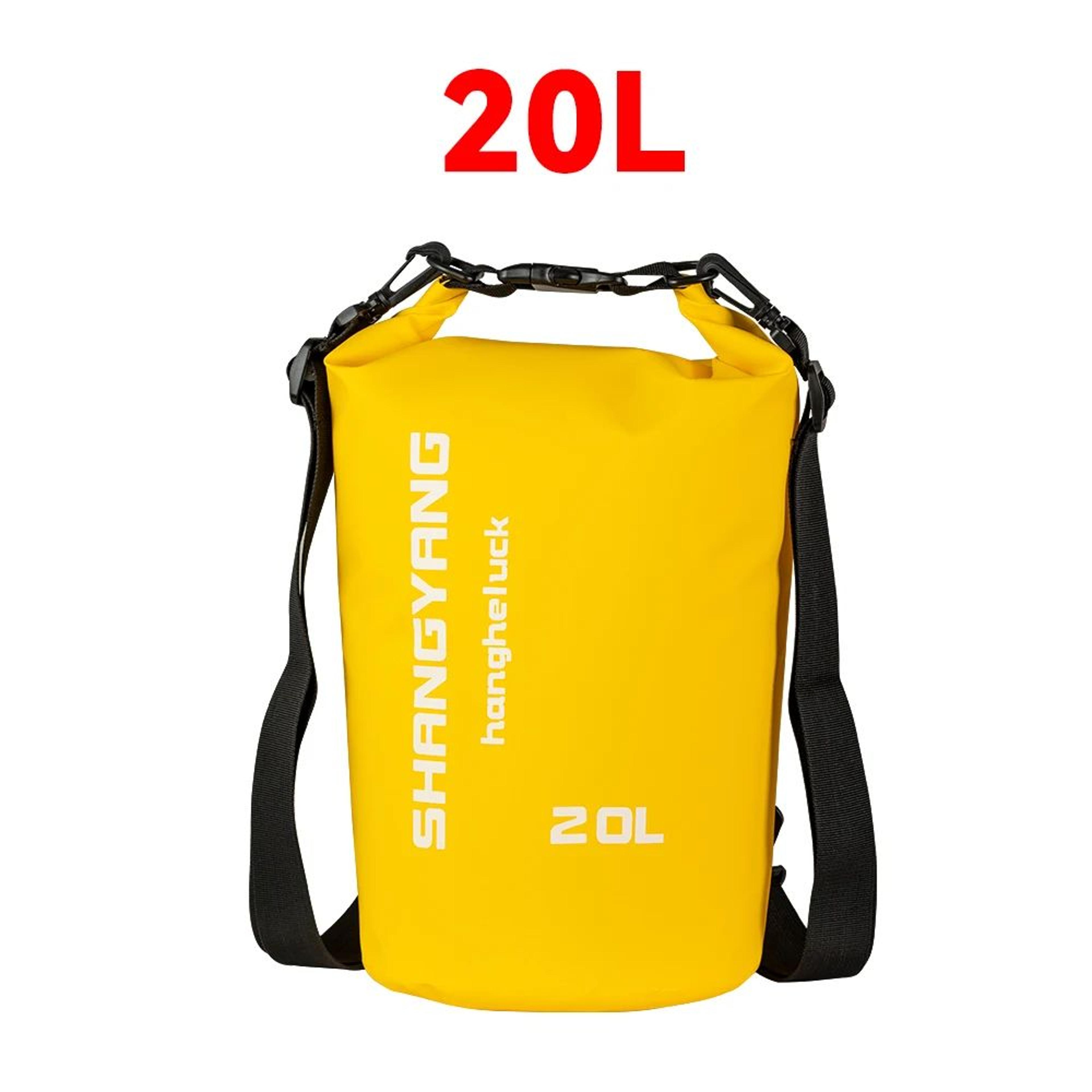 Waterproof Dry Bag  RollTop PVC Travel Storage With Shoulder Straps For Motorcycle Touring Cycling  10