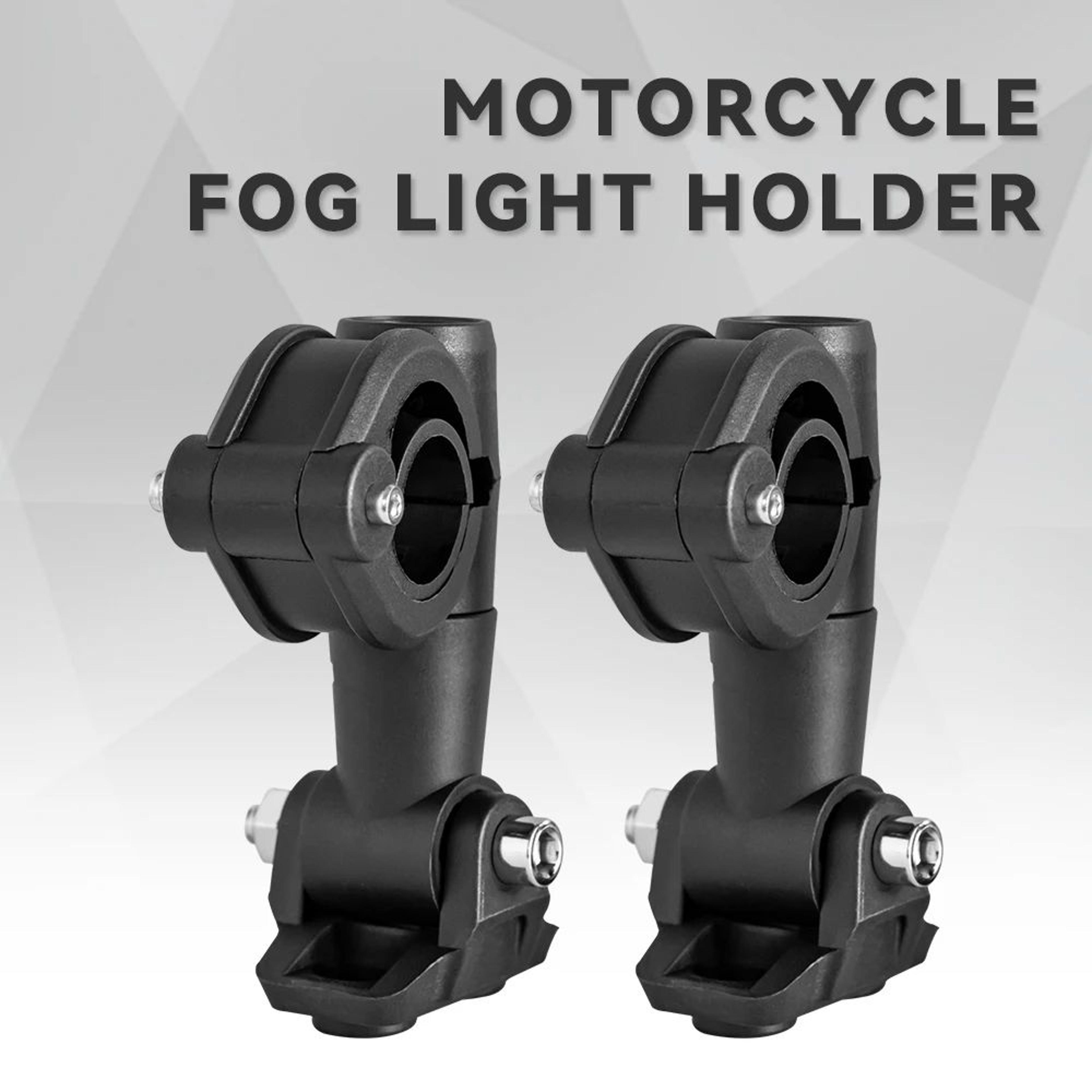 Motorbike Fog Light Brackets  071098 In Tube Mount Pair With Dual Slot Design For Flexible Auxiliar 3