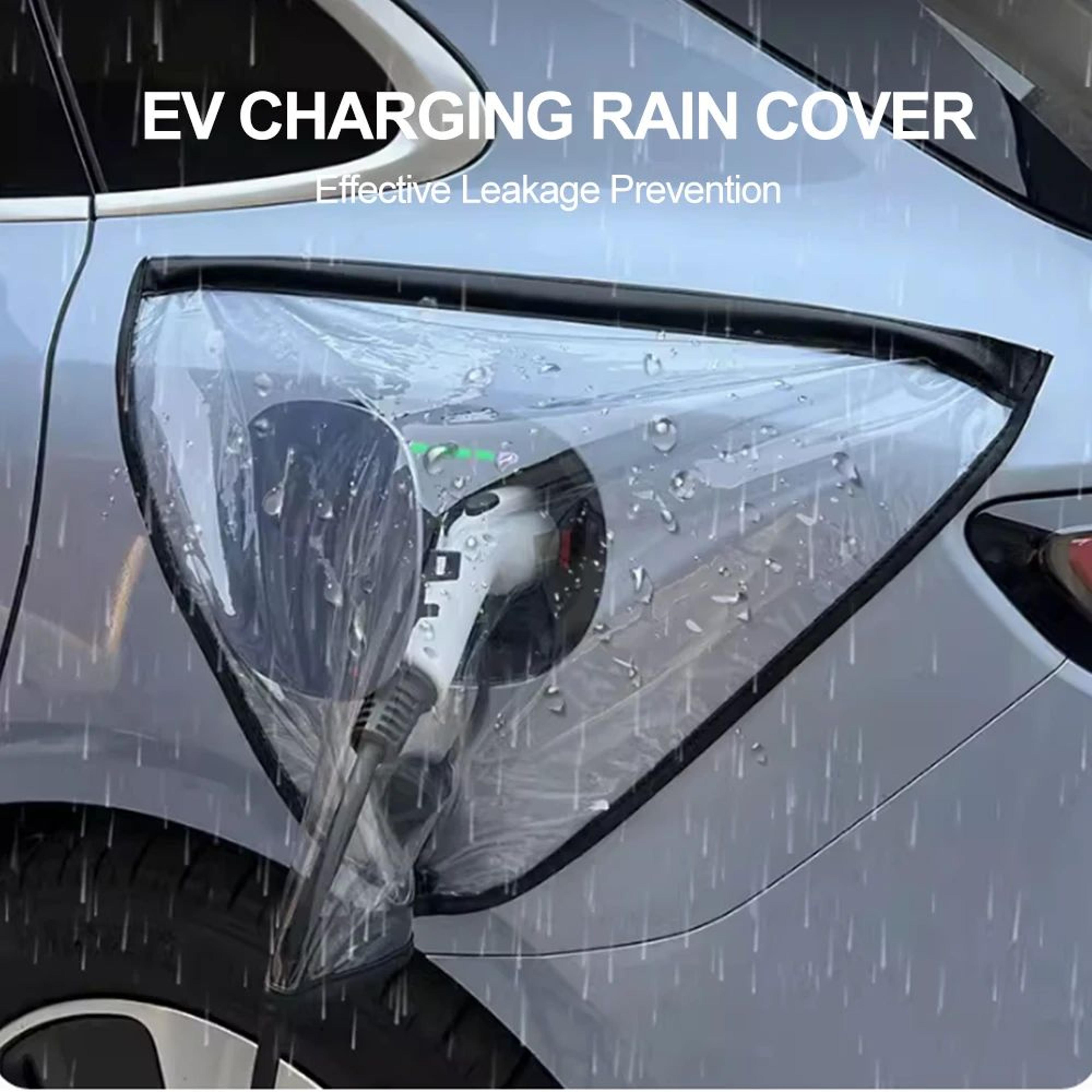 EV Charging Port Cover  Rainproof Dustproof Outdoor Shield For Charging Connections On Electric Car 3