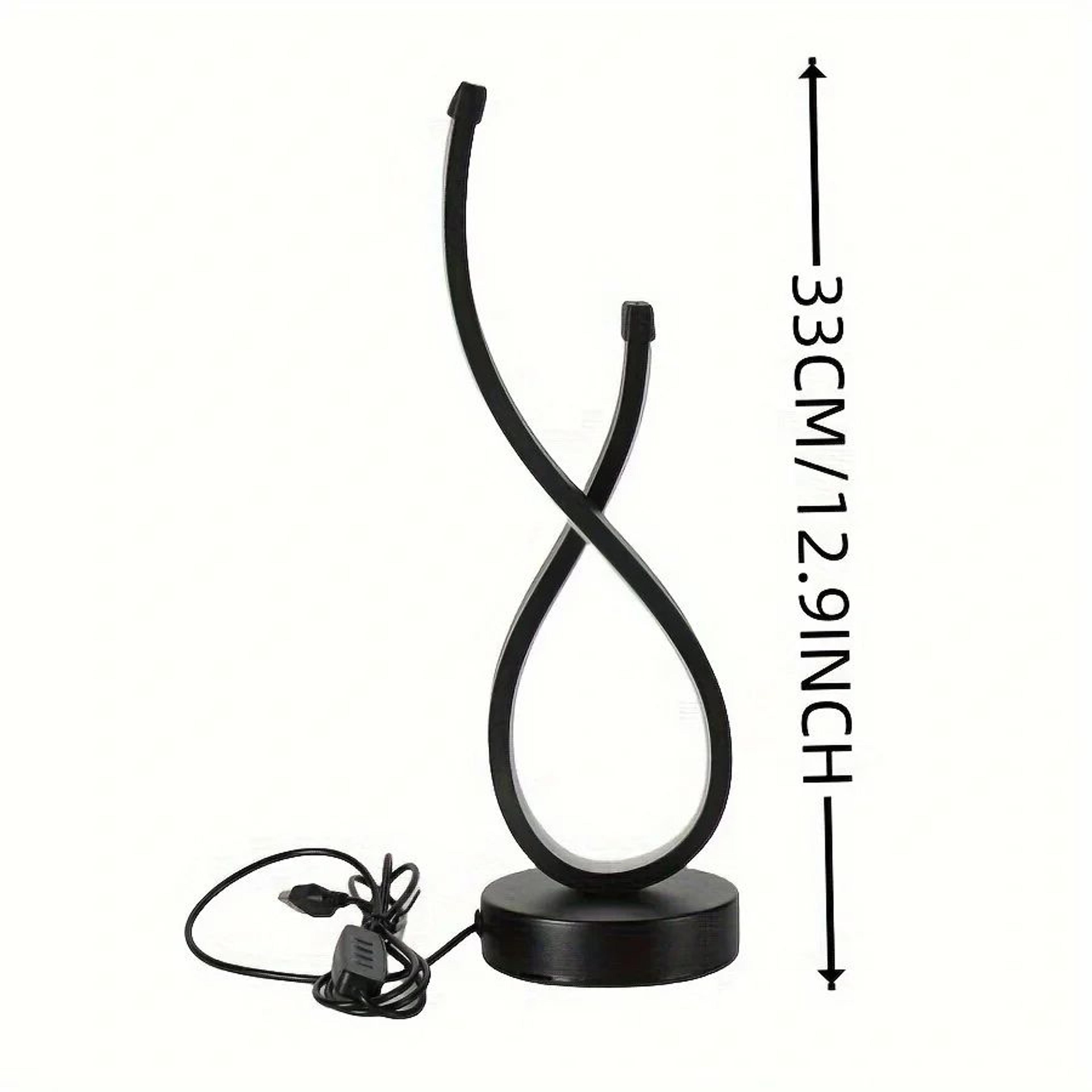 Decorative LED Table Lamp  Compact Accent Lighting For Cozy Bedrooms Restaurant Tables Coffee Shops 5