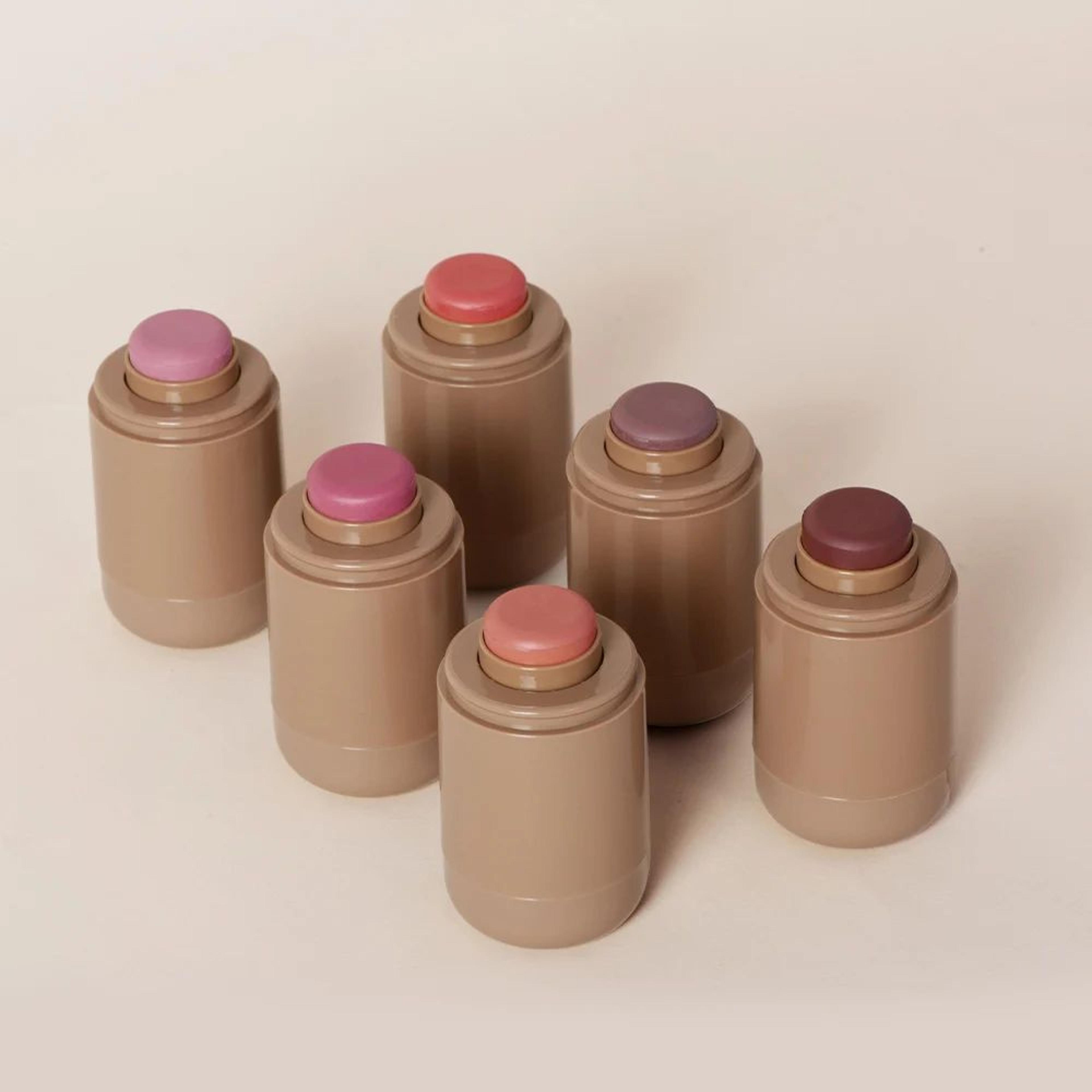cream blush stick – 0.19 oz buildable cheek color with smooth feel & glowy finish in six shades for fresh daily makeup