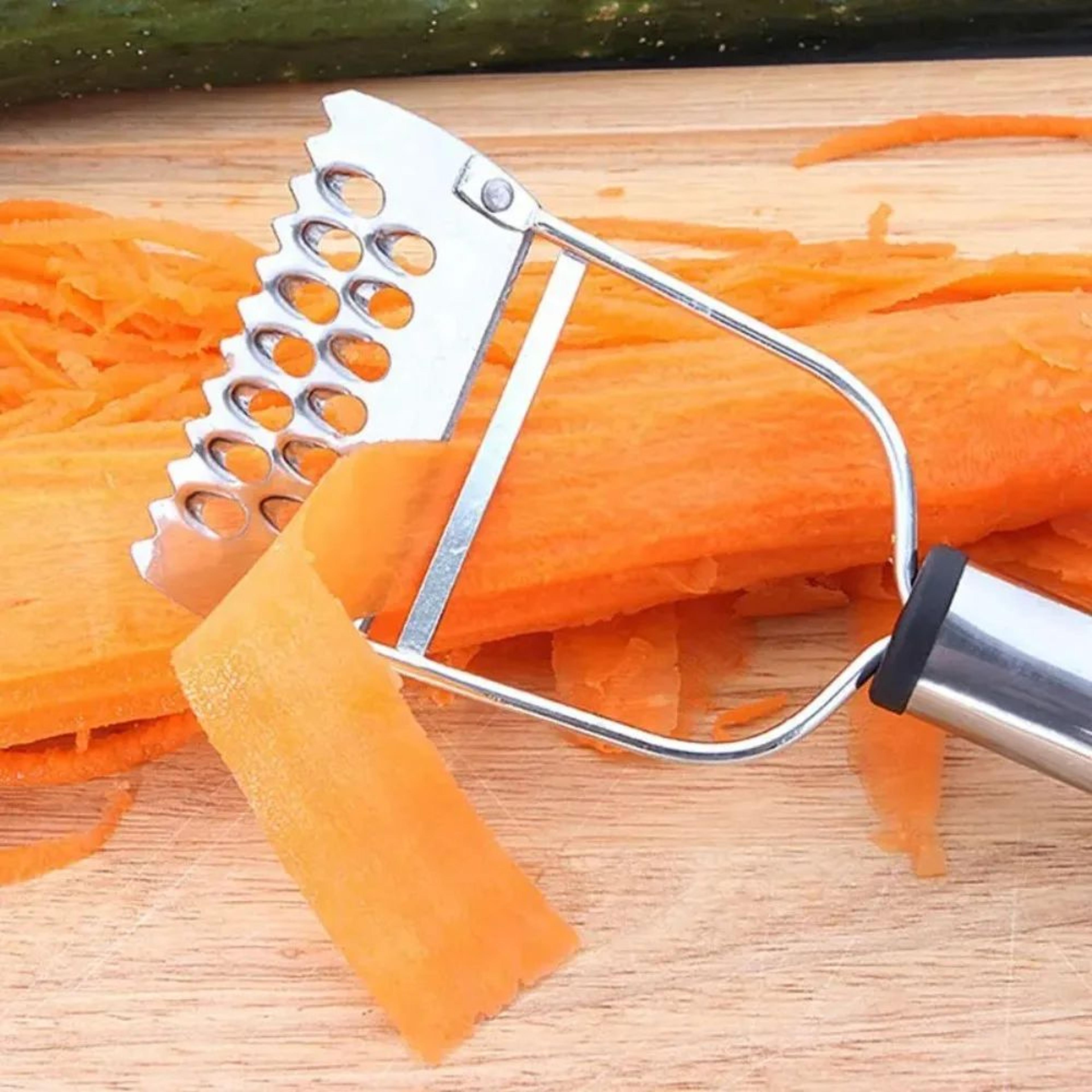 Fruit  Vegetable Peeler  Sharp Stainless Steel Blade For Easy Peeling Cucumber Shredding And Compac 1