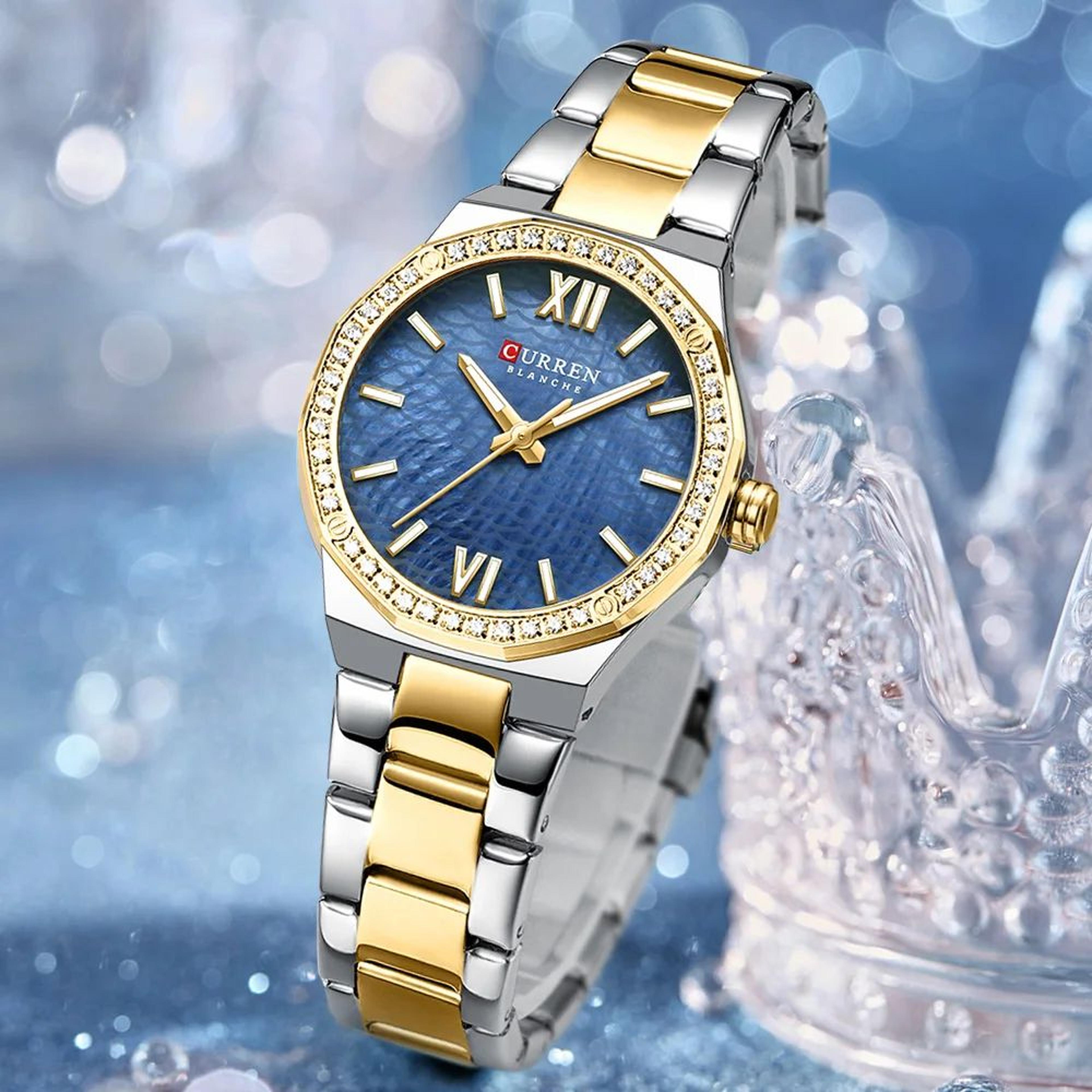 Womens Quartz Bracelet Watch  Luminous Details  Elegant Casual Styling For Everyday Outfits Work An 1