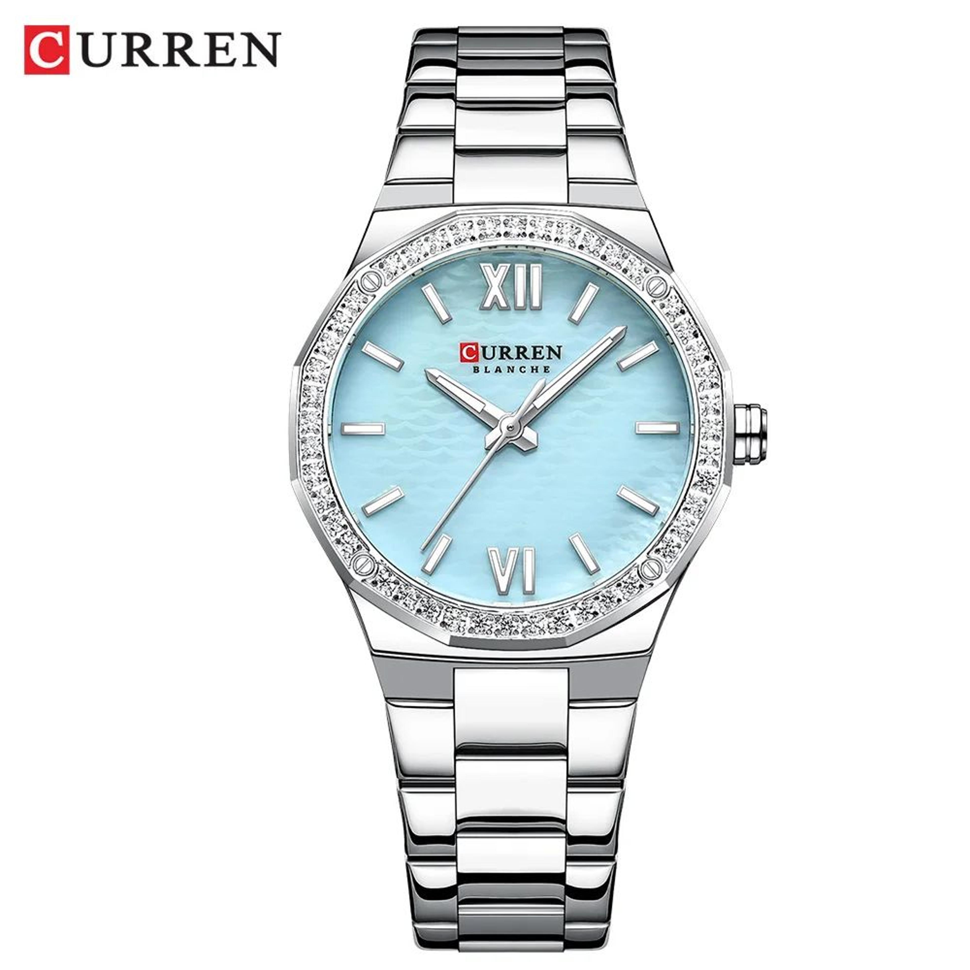 Womens Quartz Bracelet Watch  Luminous Details  Elegant Casual Styling For Everyday Outfits Work An 9