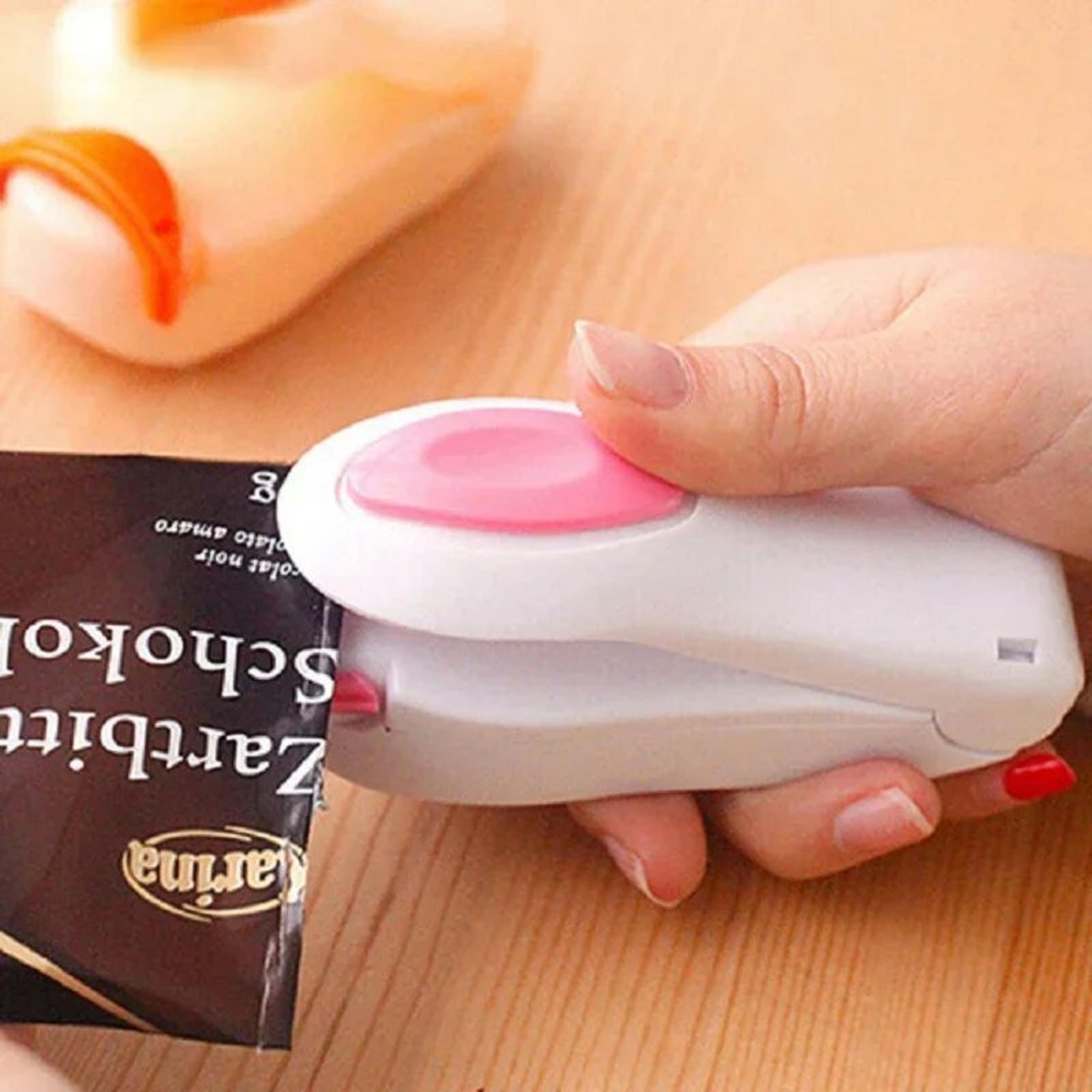 Mini Bag Heat Sealer  Portable Snack Packet Sealing Tool For Easy Kitchen Storage Opened Packets An 1