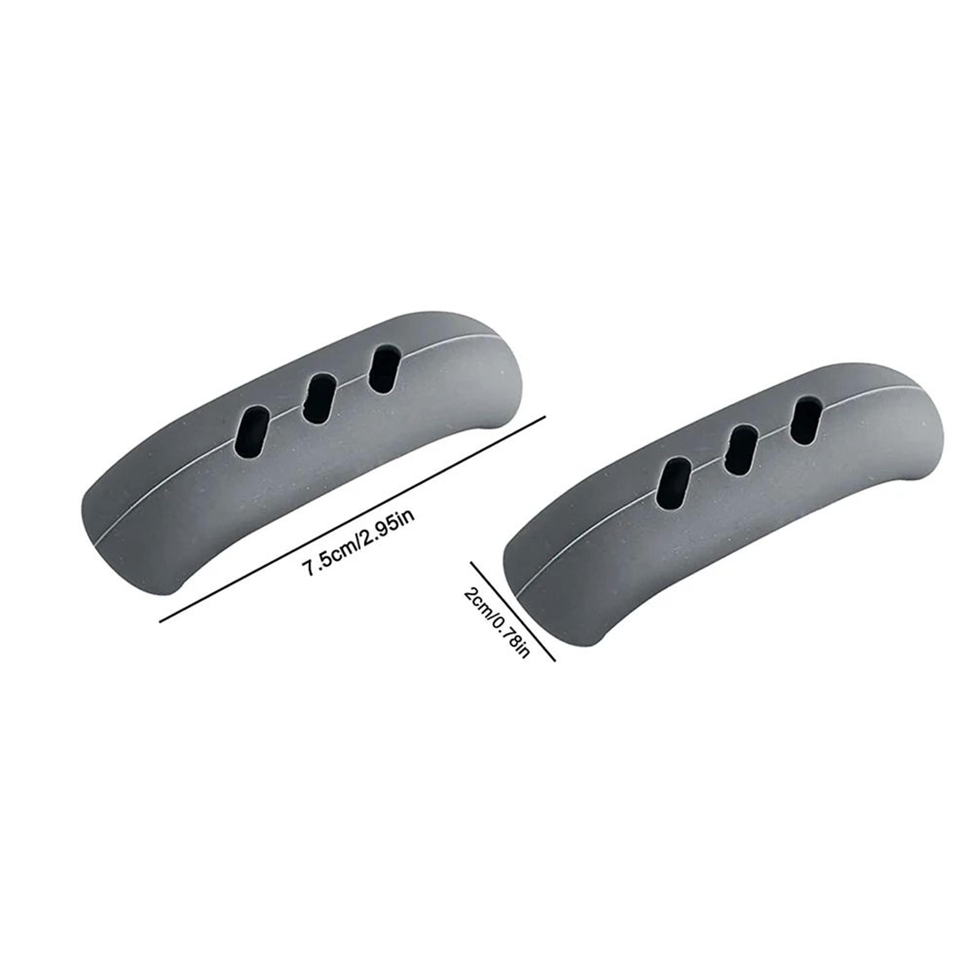 Silicone Pan Handle Covers  2pcs HeatResistant Grip Sleeves With NonSlip Arc Design For Skillets Po 6