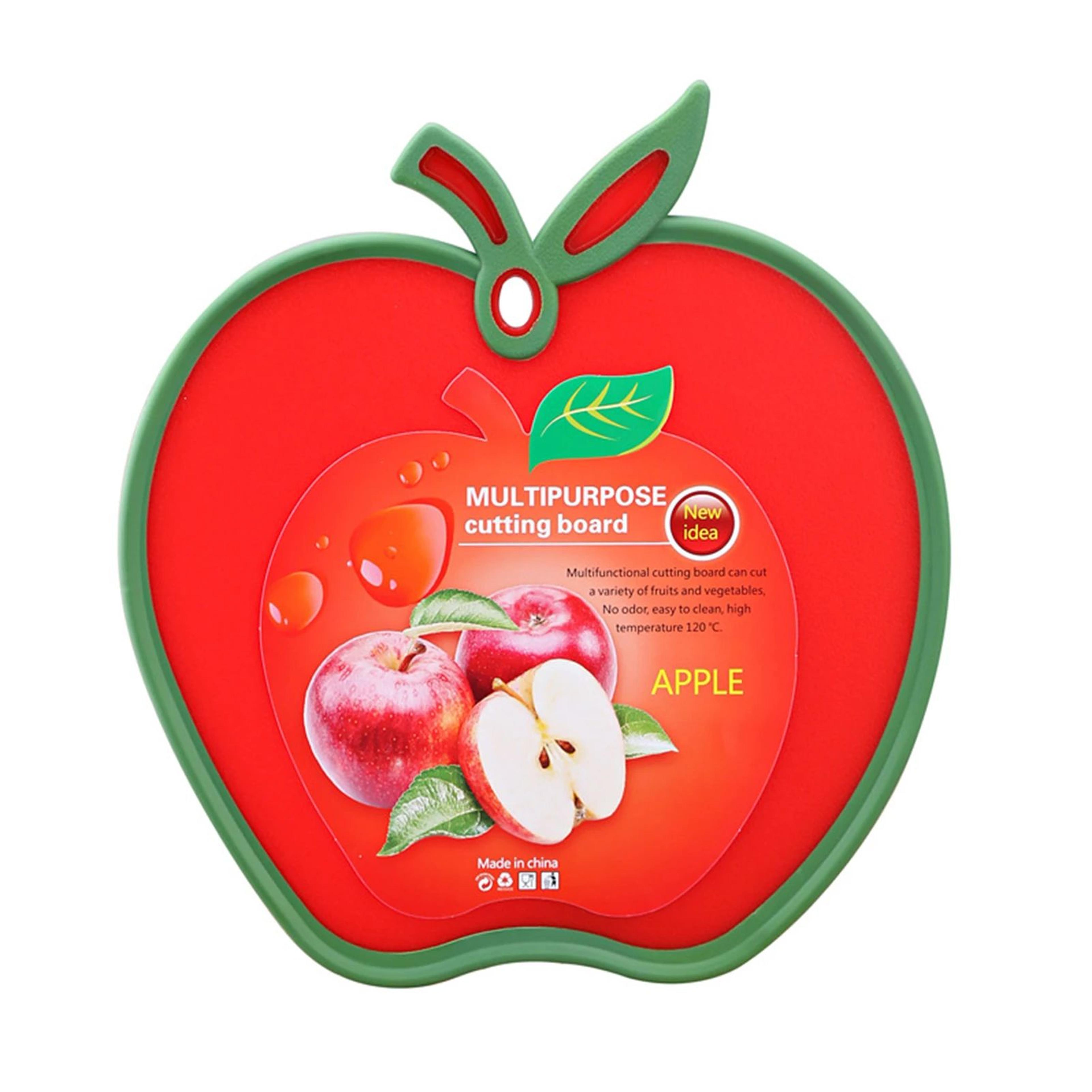 Fruit Shape Cutting Board  Reversible PP Chopping Surface With NonSlip Edge For Vegetables Cheese A 6