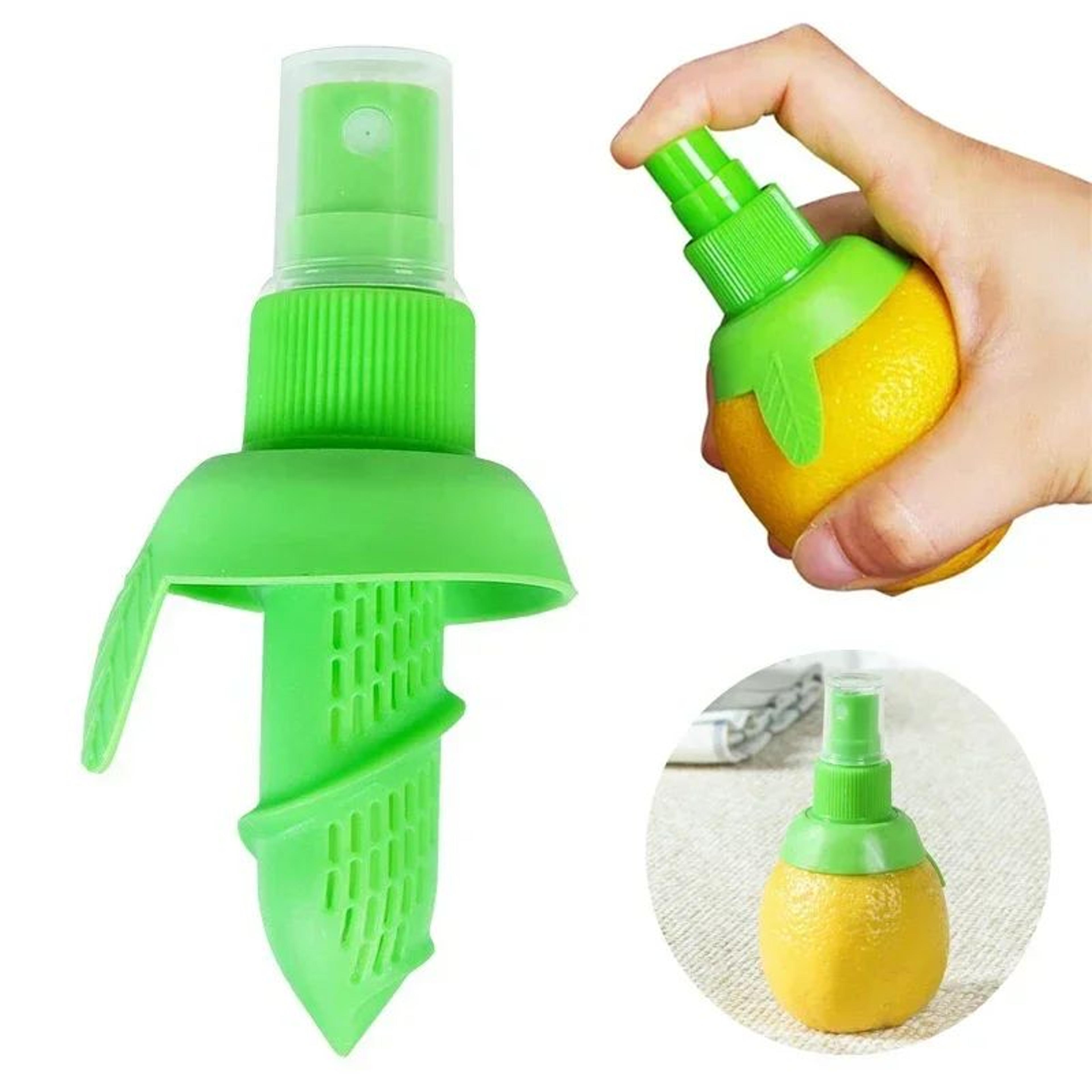 lemon juice sprayer – portable pp & silicone citrus spray tool for fresh seasoning on salads, seafood & homemade meals
