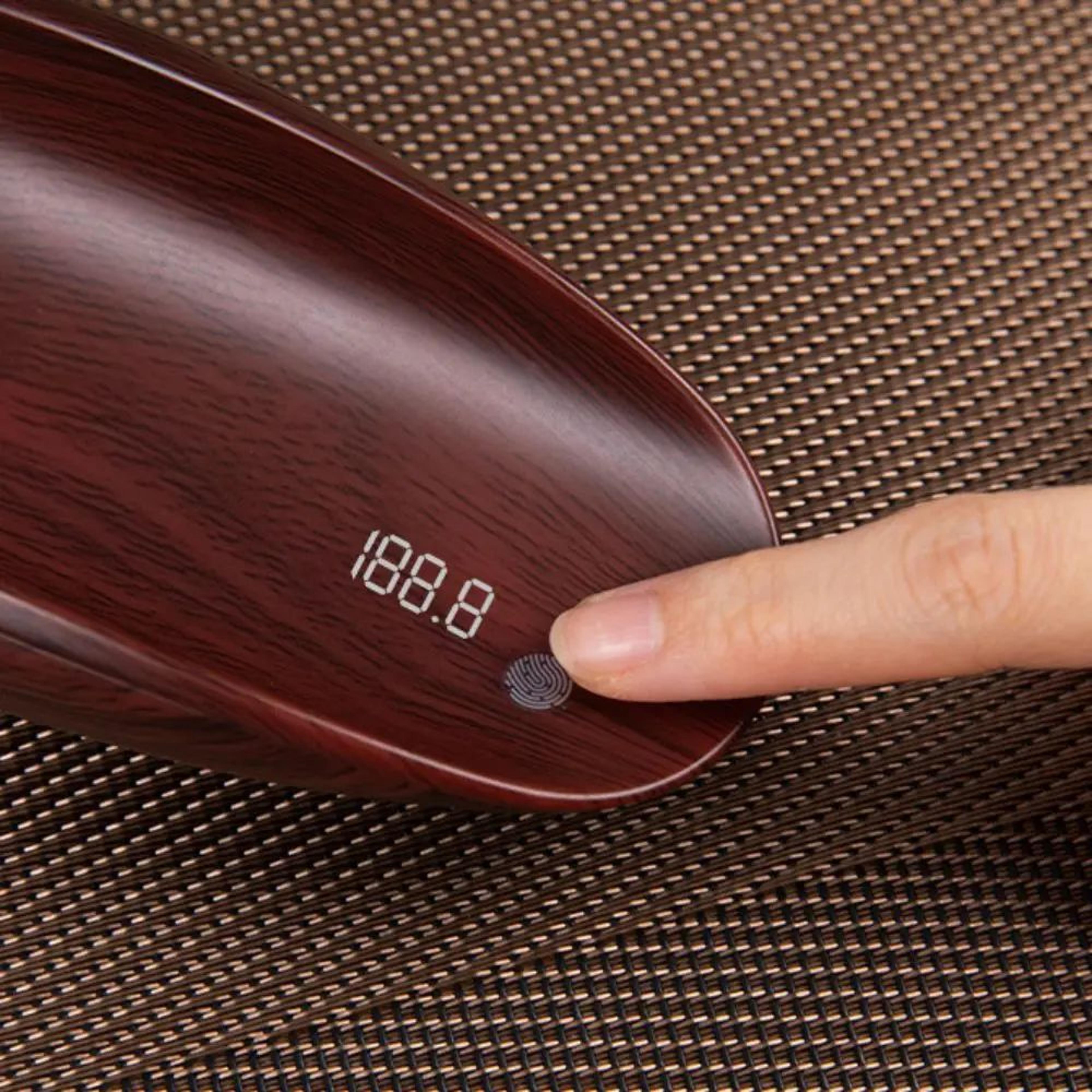 Digital Tea Scale  Touch Sensor Kitchen Scale With Wood Finish For Coffee Tea And Seasoning Prep In 3