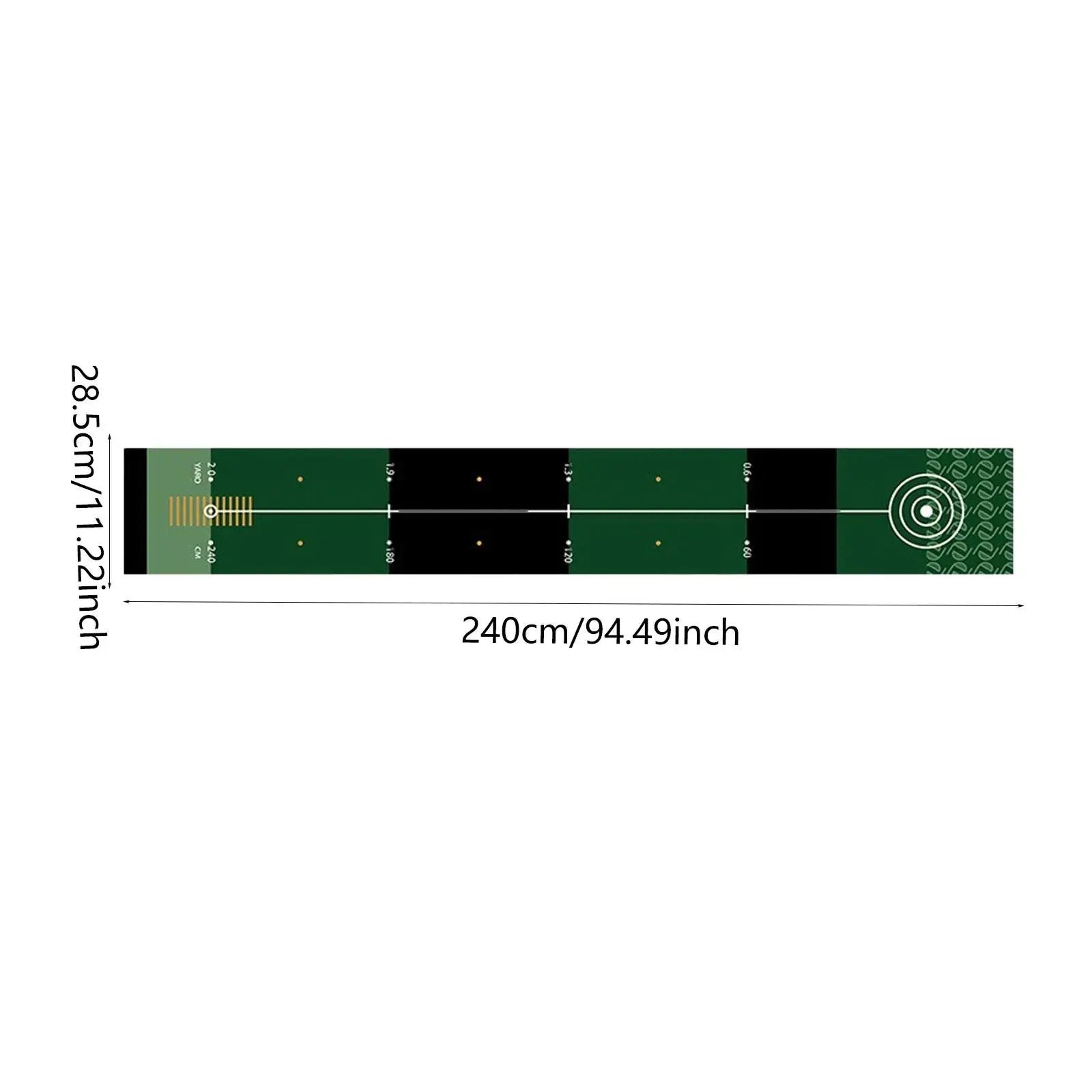 Foldable Golf Putting Mat  1181 X 9646 In Polyester Practice Pad For Portable Home Office  Outdoor  9