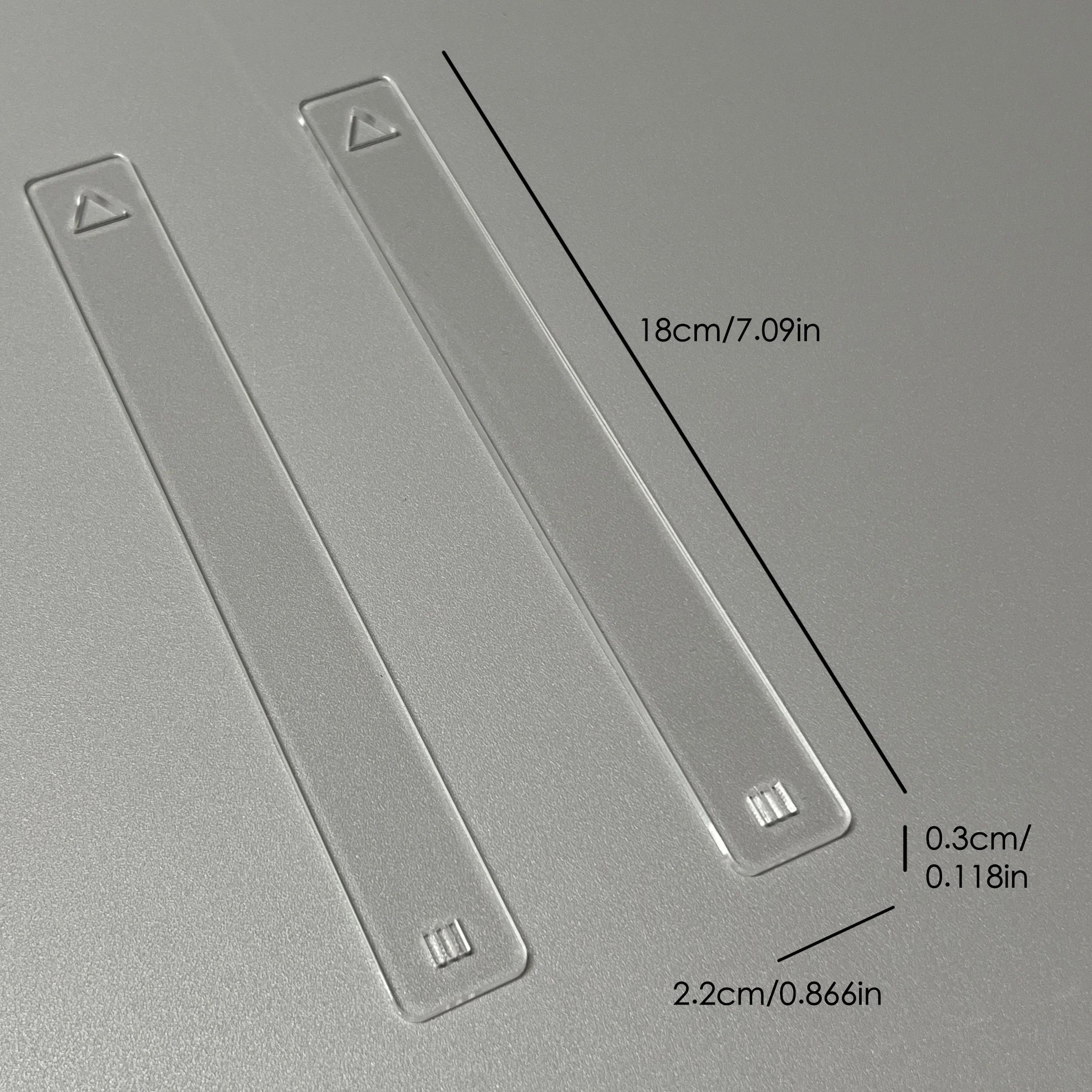 Acrylic Clay Thickness Gauge  Pottery Measuring Tool For Consistent Slabs Ceramic Handbuilding And  7