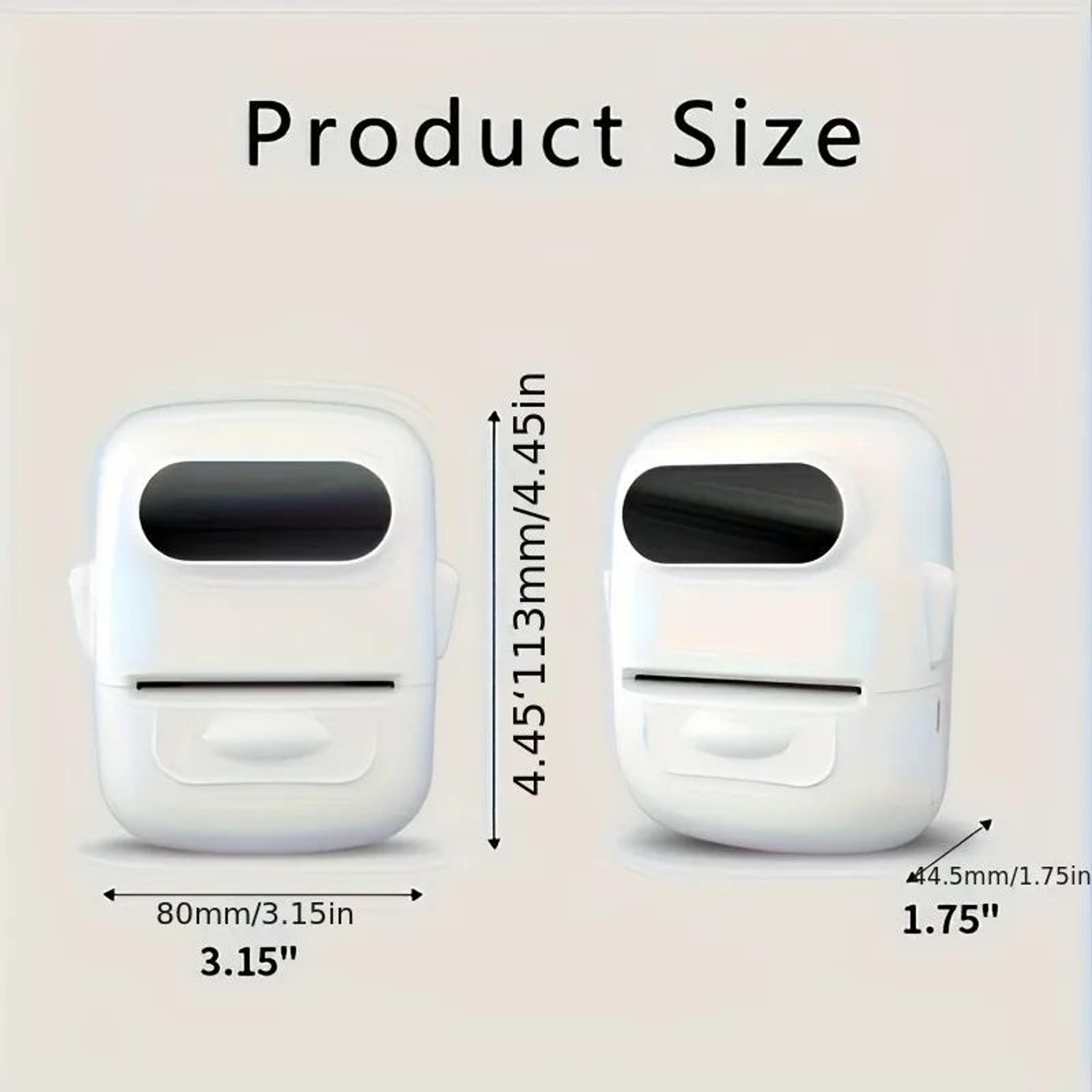 Thermal Label Printer  P50 Bluetooth  USB Inkless Sticker Maker With 230 Labels For Home DIY Projec 1