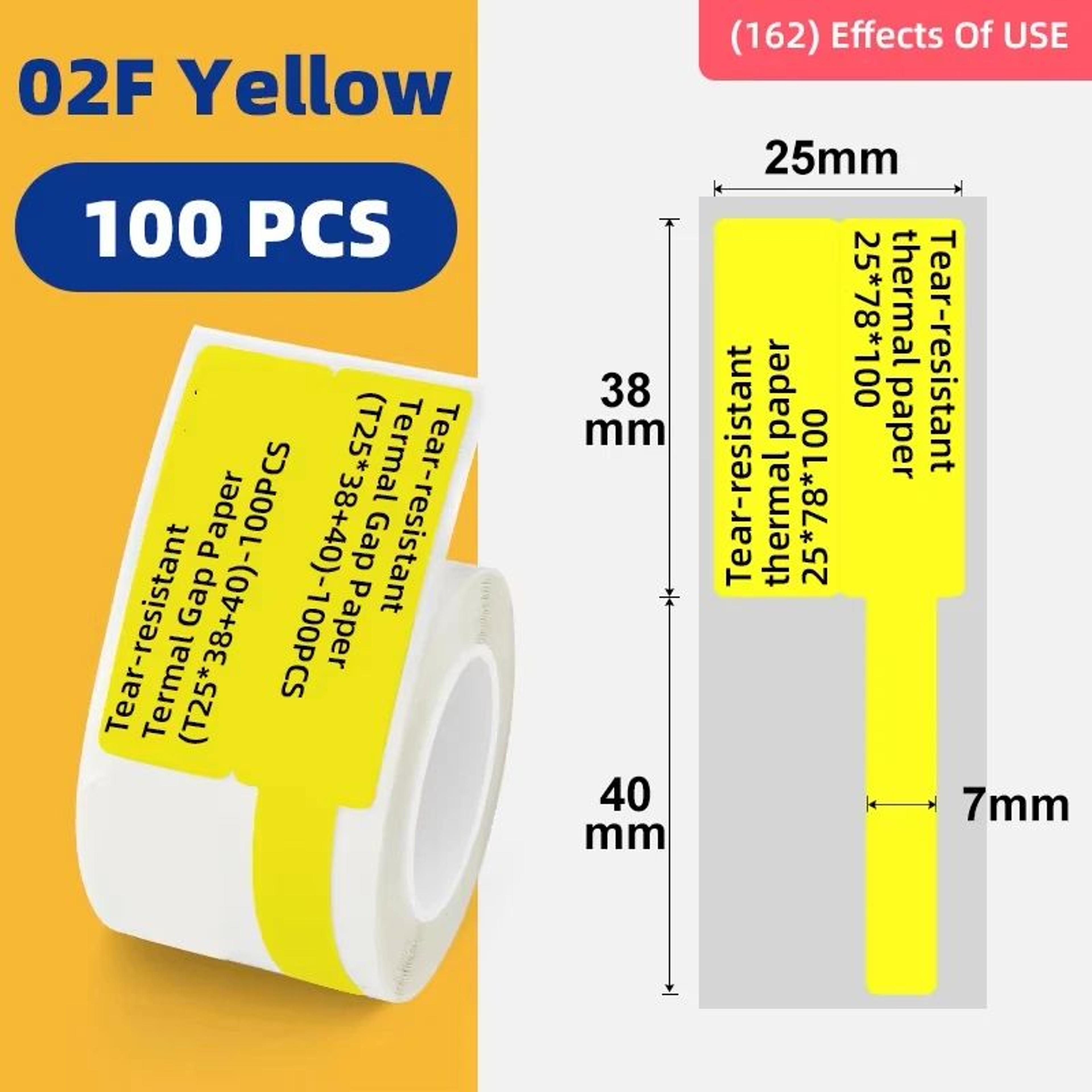 Thermal Label Refill  White Stickers For B1 B21  B3S Label Printers Ideal For Holiday Gift Tags  Ho