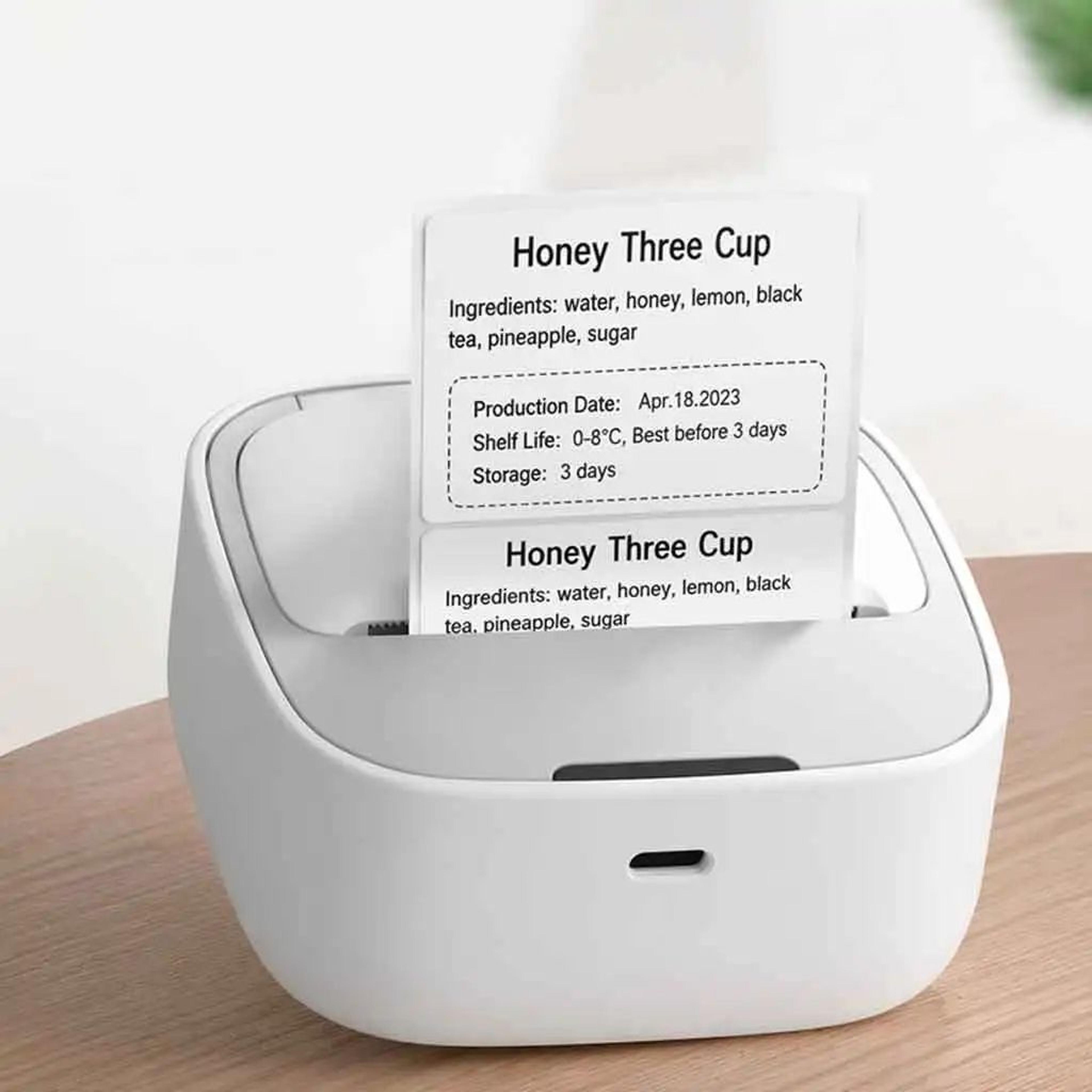 Bluetooth Label Printer  Compact Wireless Thermal Maker For Shipping Stickers Inventory  Small Busi 2