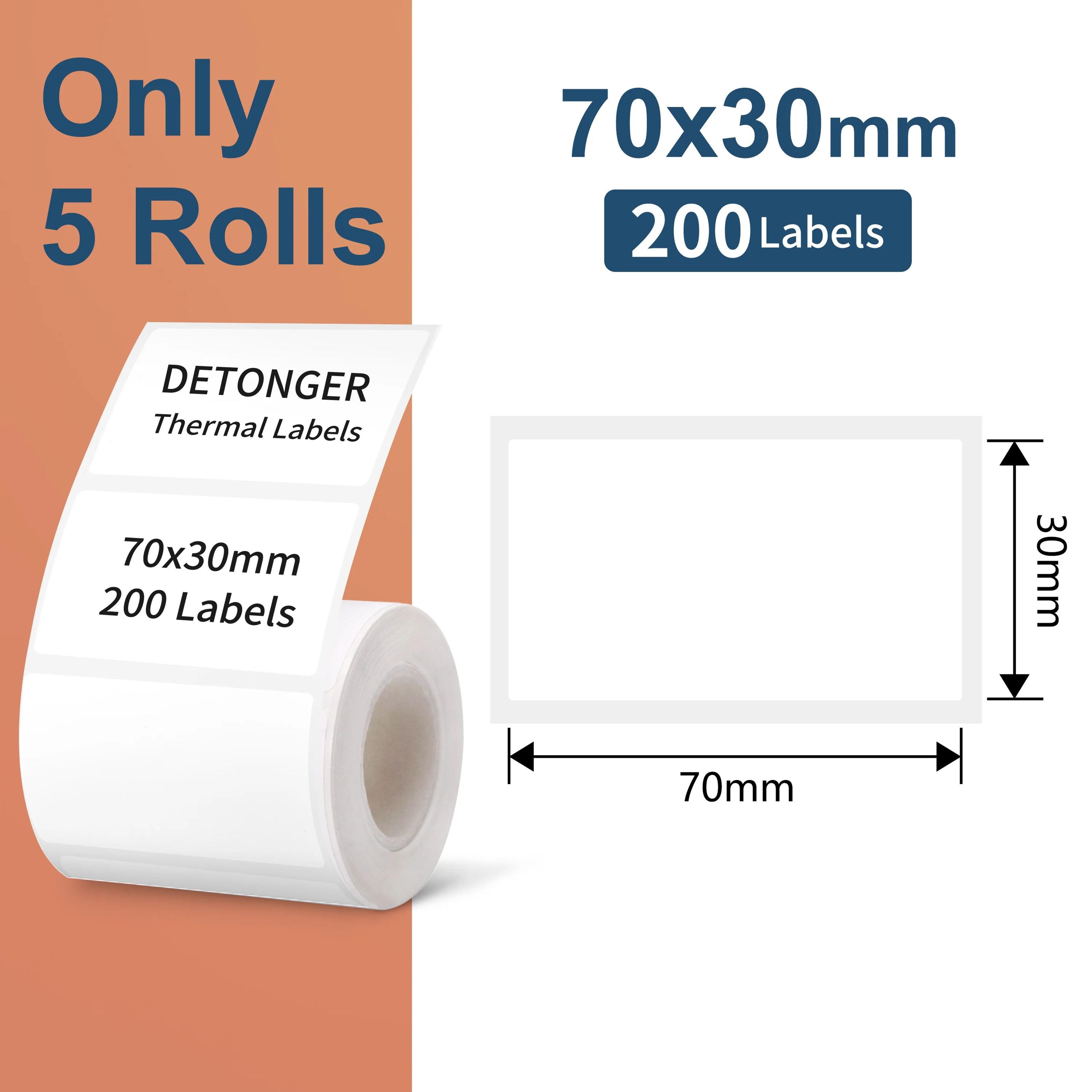 Portable Label Printer  DP30S Bluetooth Thermal Barcode Sticker Maker Via WePrint For Android IOS