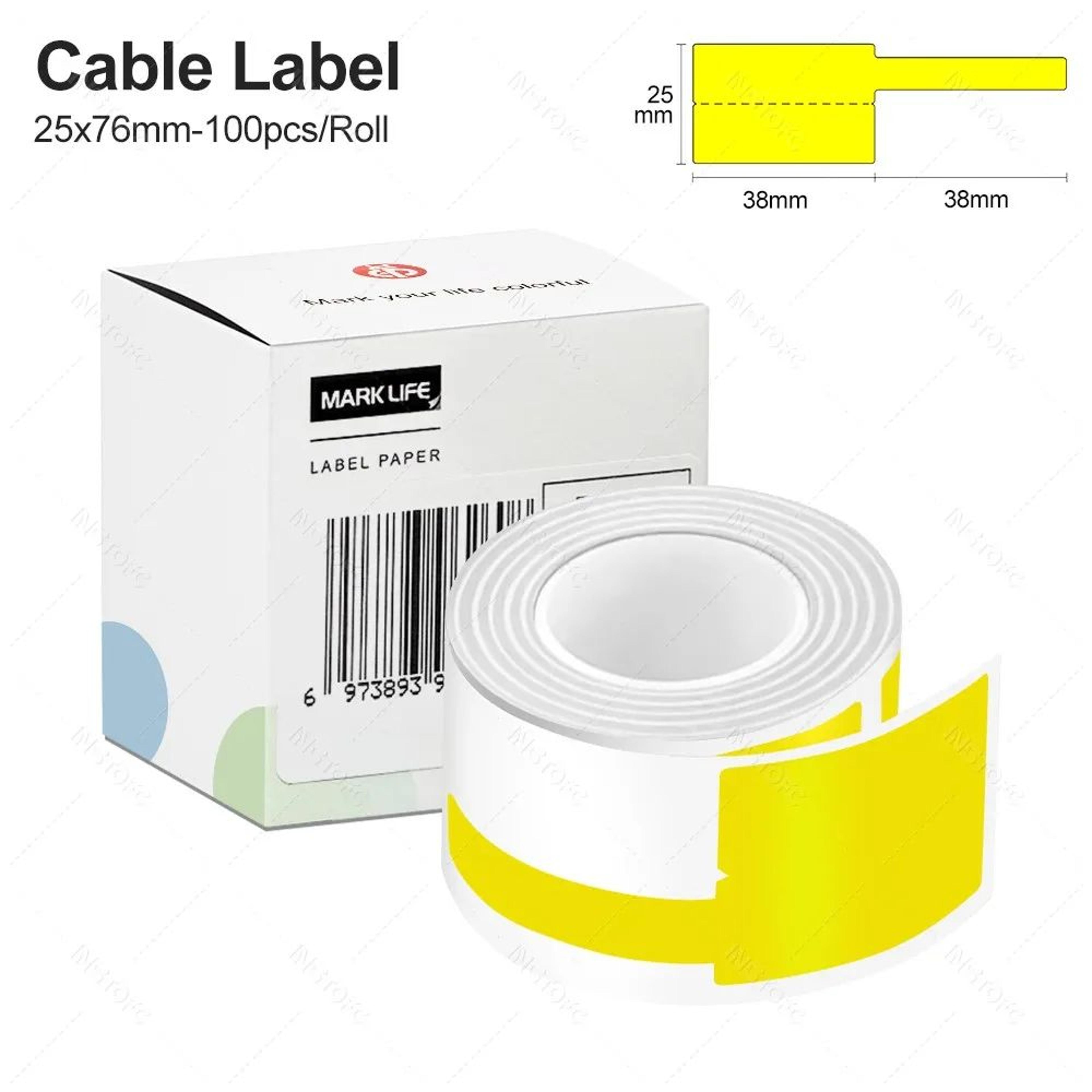 Portable Label Printer  X2P50 Bluetooth Inkless Sticker Maker With White Color Round  Transparent S 20