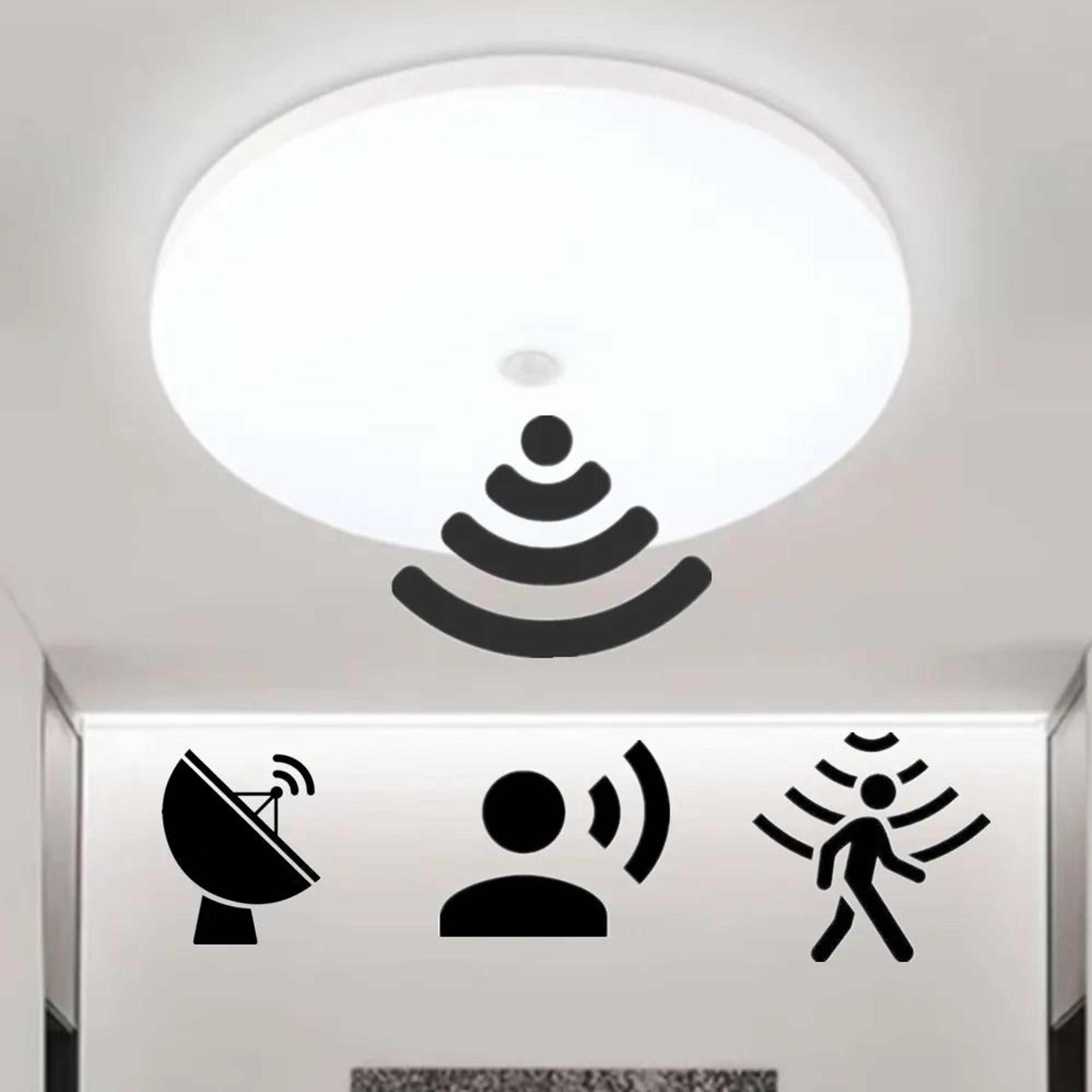 pir motion sensor ceiling lamp – 12 w or 18w automatic night lighting for corridor, garage, stairs and balcony ac 220v