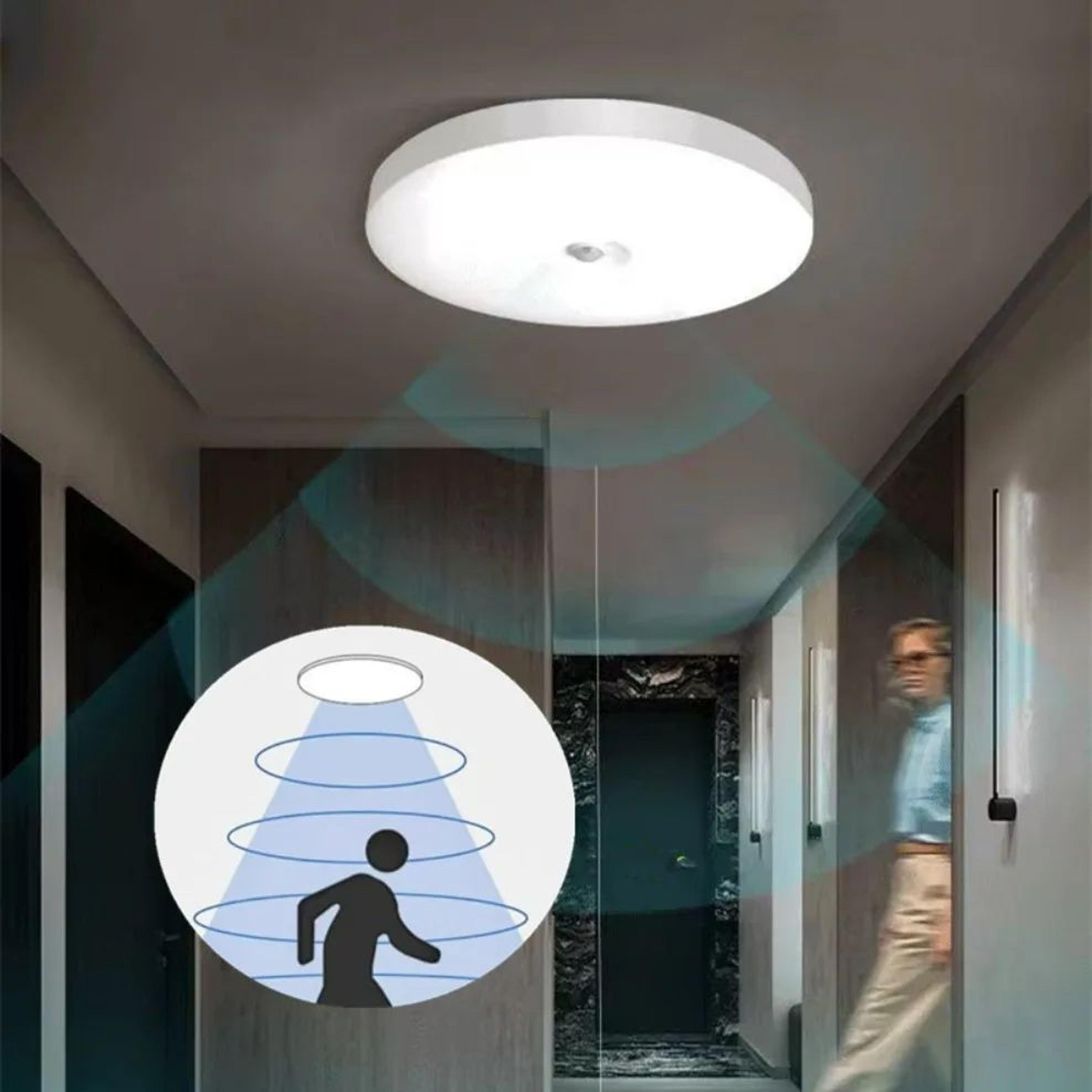 motion sensor led ceiling light – infrared automatic night lamp for porch, corridor, staircase & balcony lighting 220v