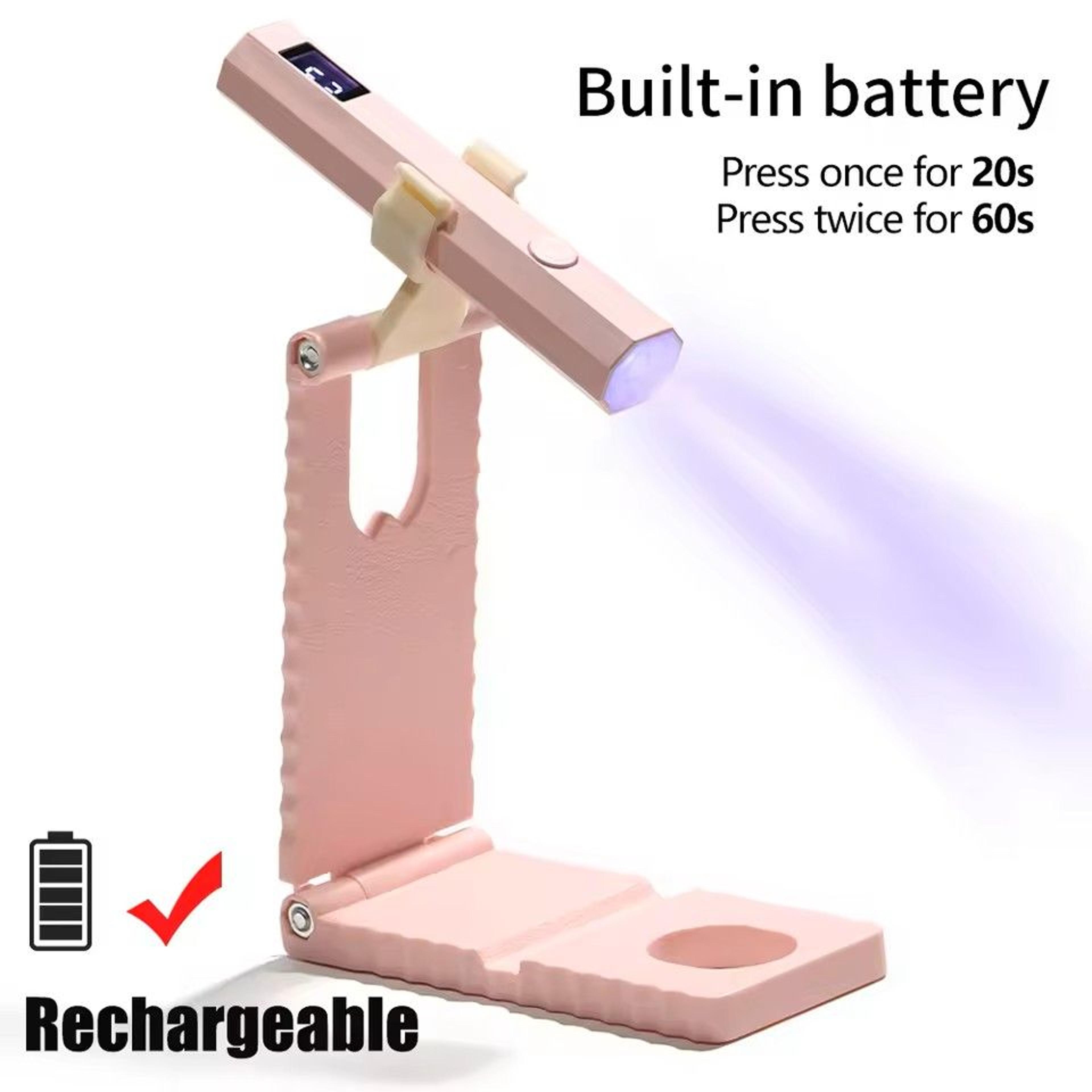 Minicure Portable UV Nail Light Rechargeable Handheld LED Lamp For Gel Nails 12