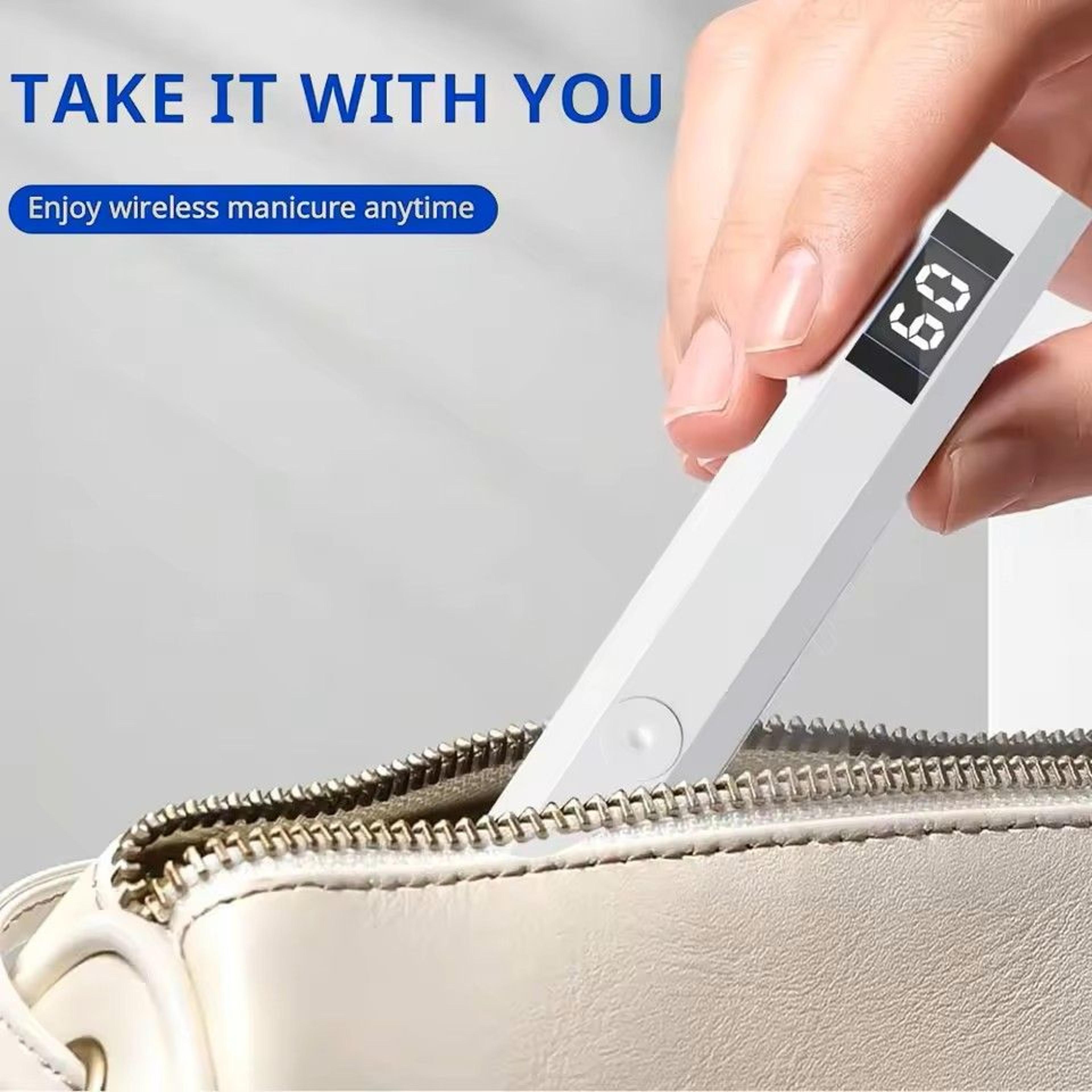 Minicure Portable UV Nail Light Rechargeable Handheld LED Lamp For Gel Nails 4