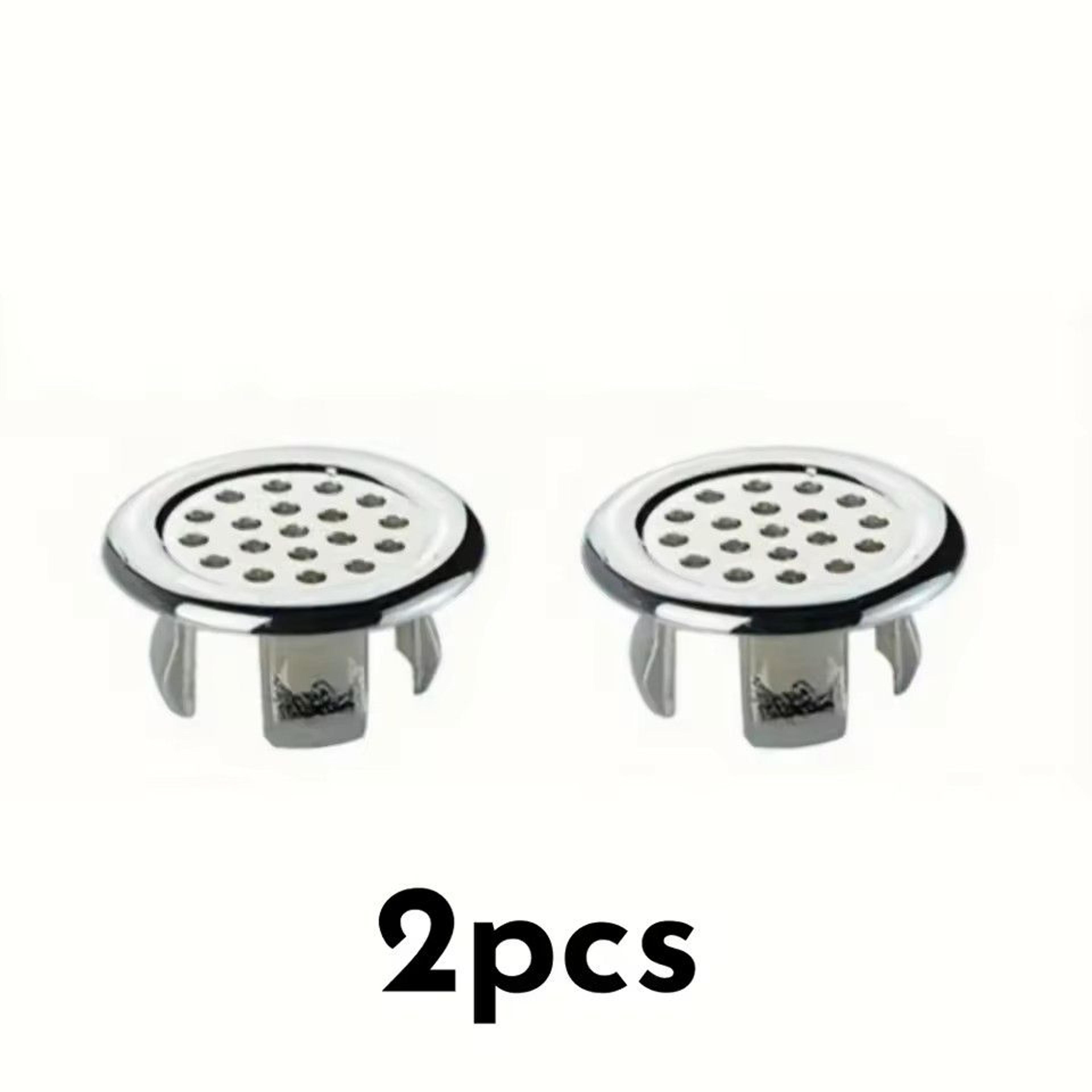 Chrome Sink Overflow Cover Set Leak Proof Easy Install 5