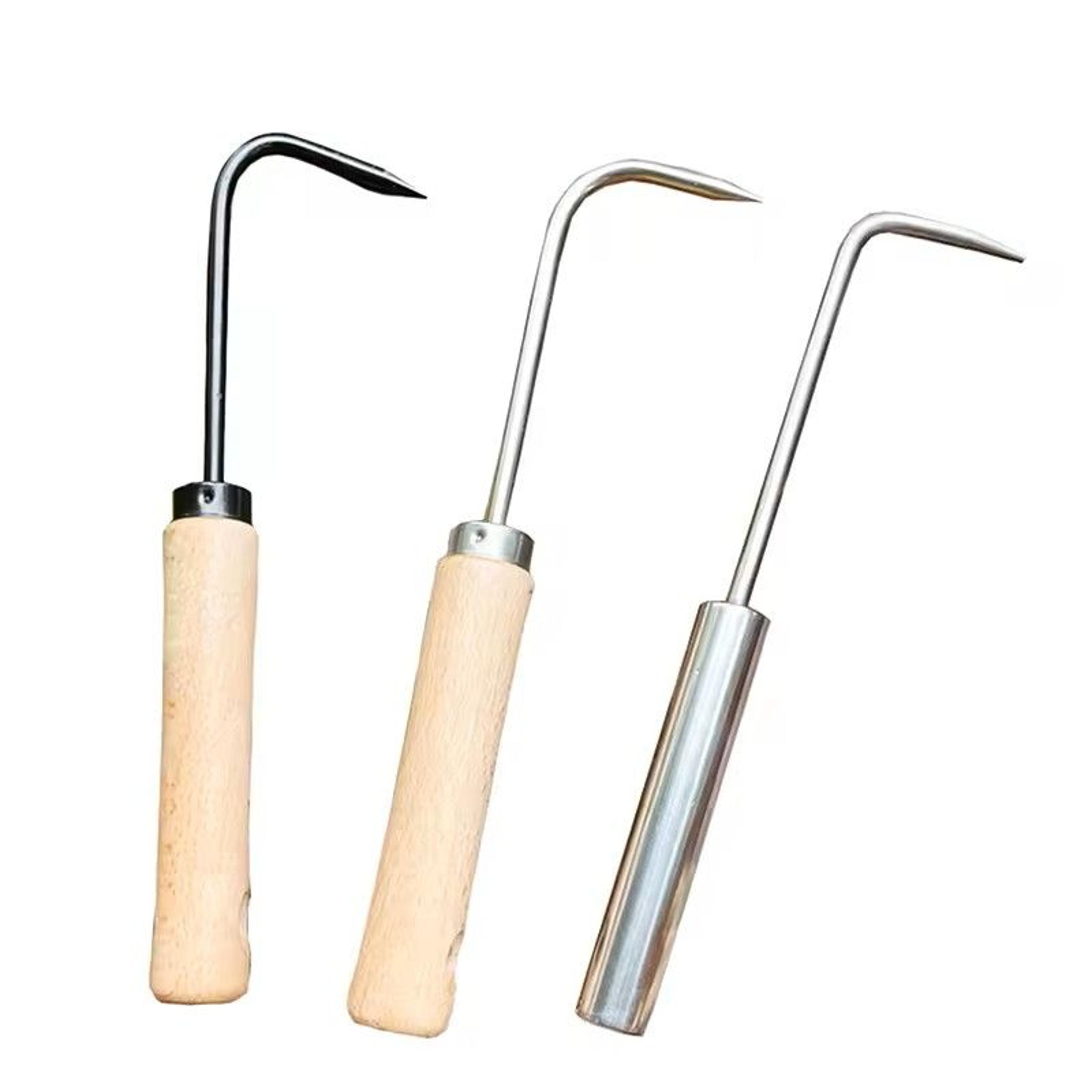 Single Claw Weeder Garden Hand Tool Root Hook For Loosening Digging And Tilling 4