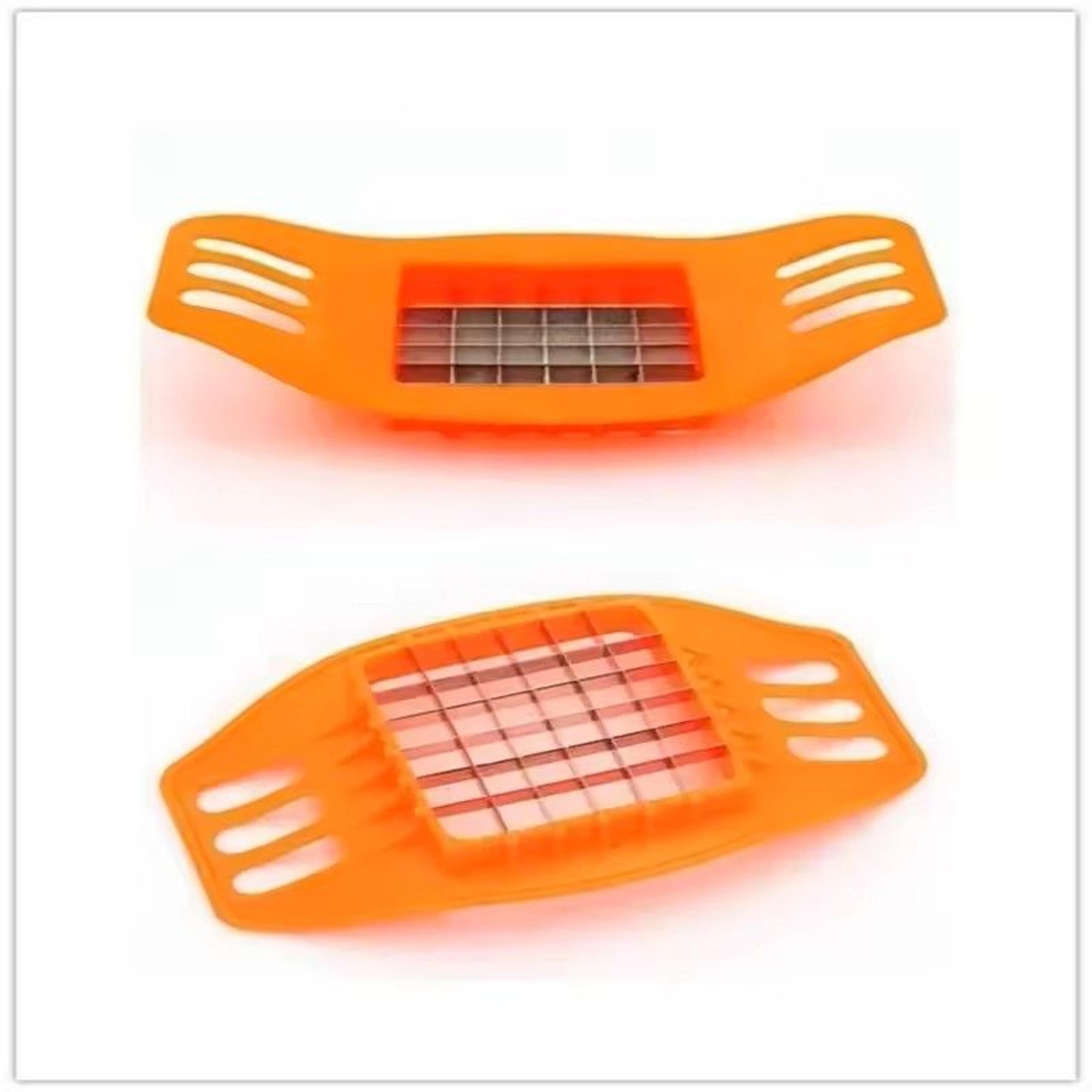 Stainless Steel Potato And Vegetable Cutter  Square Slicer For Fries And Uniform Veggie Cuts 4