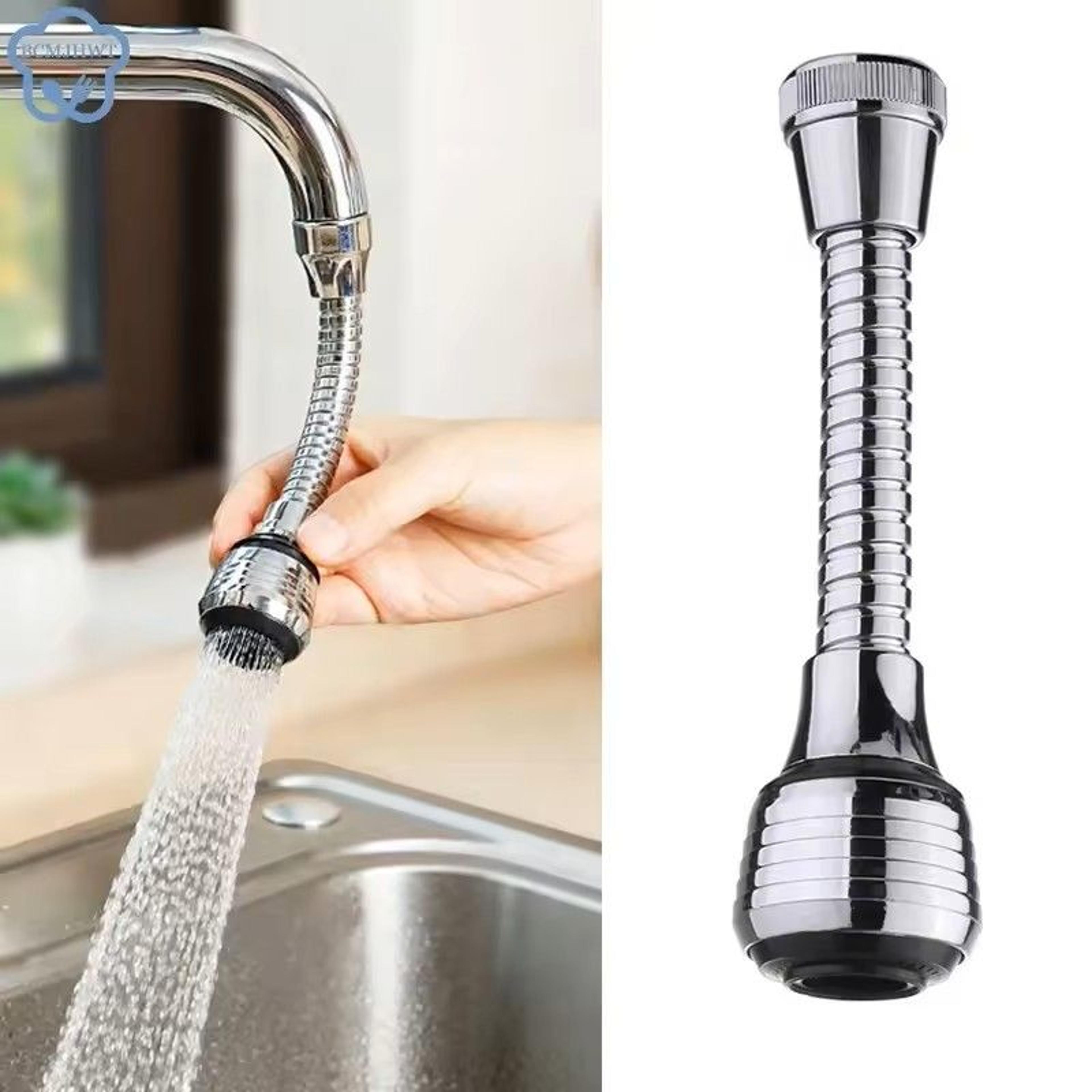 360 rotating faucet extender with 2 modes high pressure water saving tap attachment for kitchen and bathroom