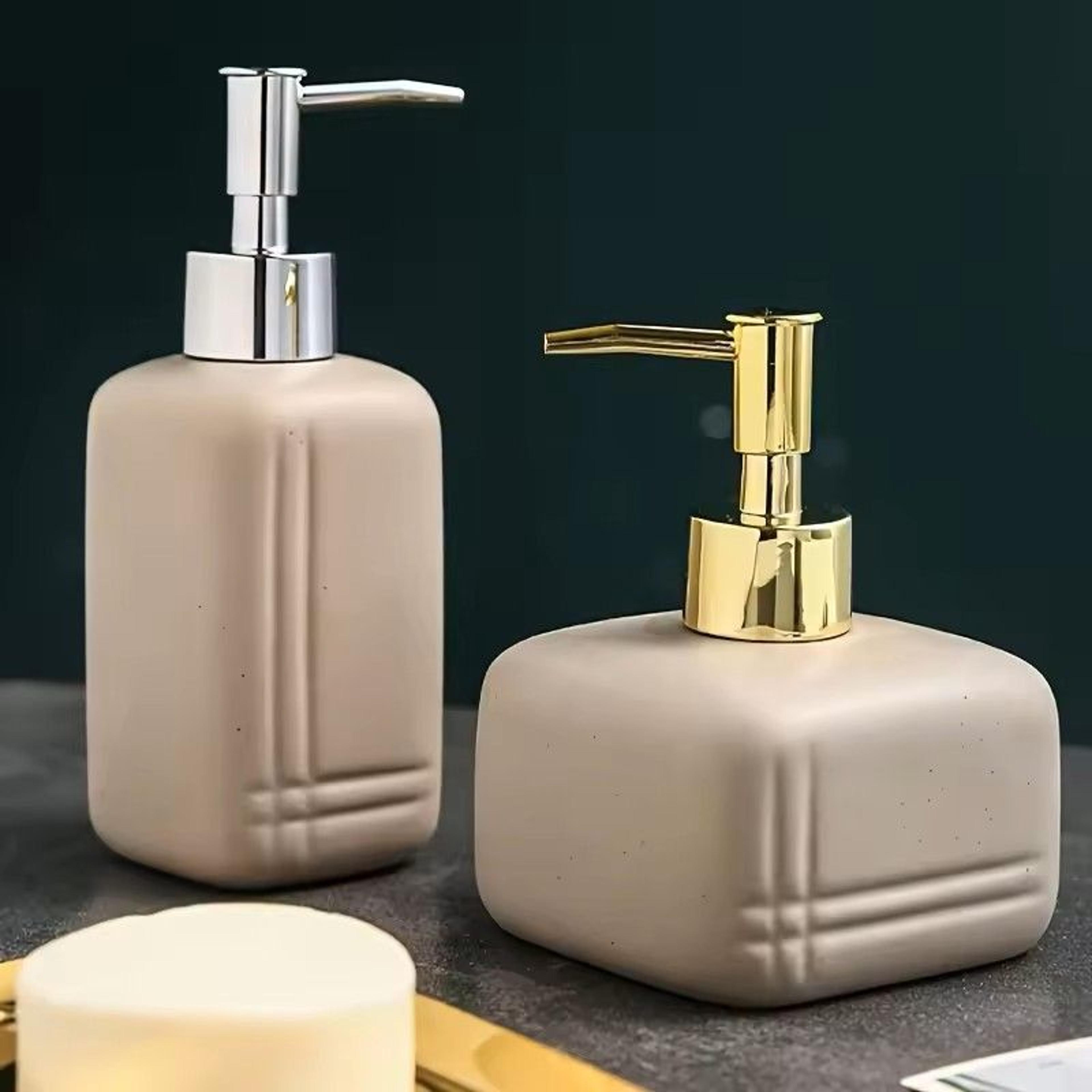 Soap Liquid Pump Replacement Set Freestanding Lotion Dispenser With Tube Press Pump For Cosmetic Cr 2