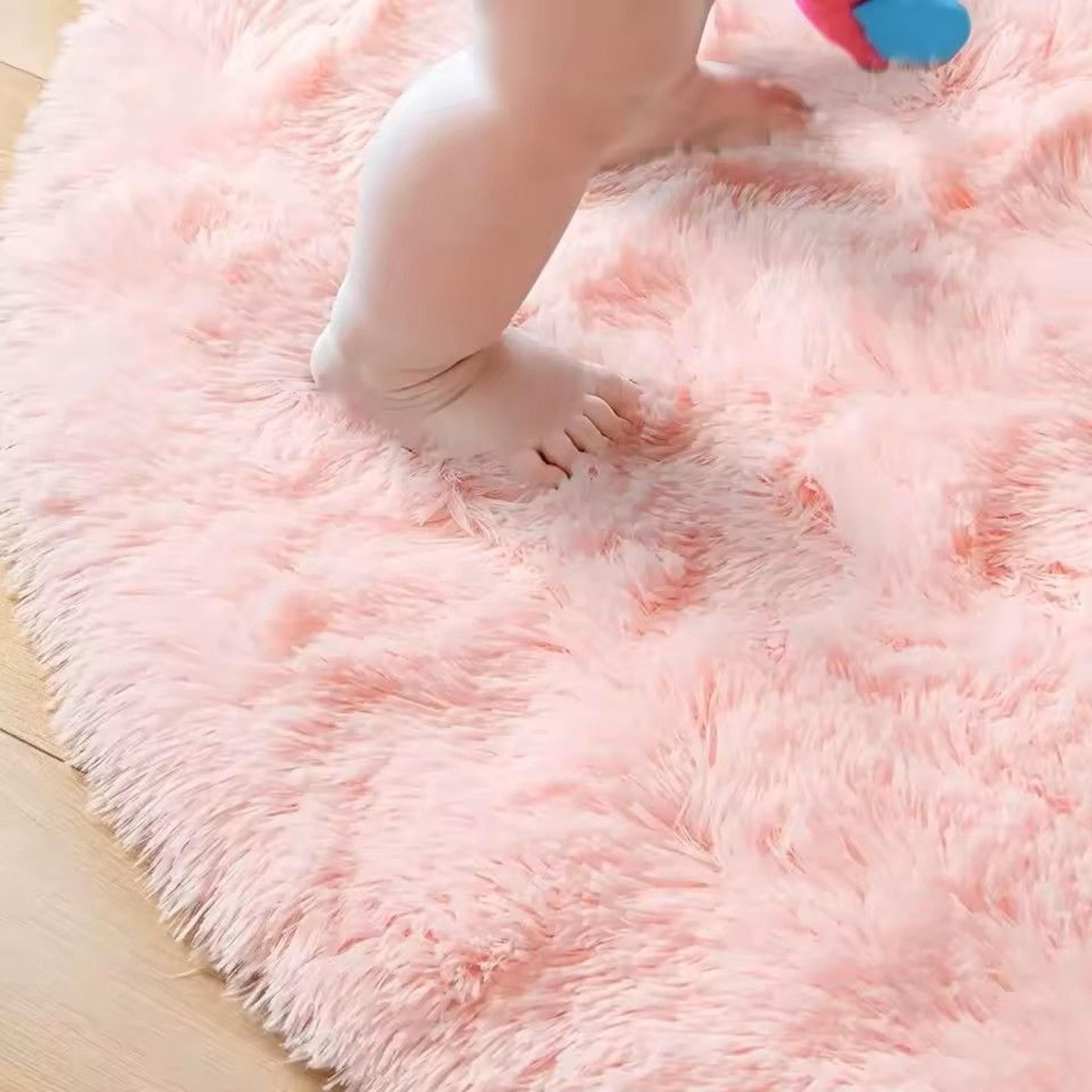 Super Soft Plush Round Rug Mat Fluffy Thick Pile Carpet For Living Room Bedroom Kids Room And Home  6