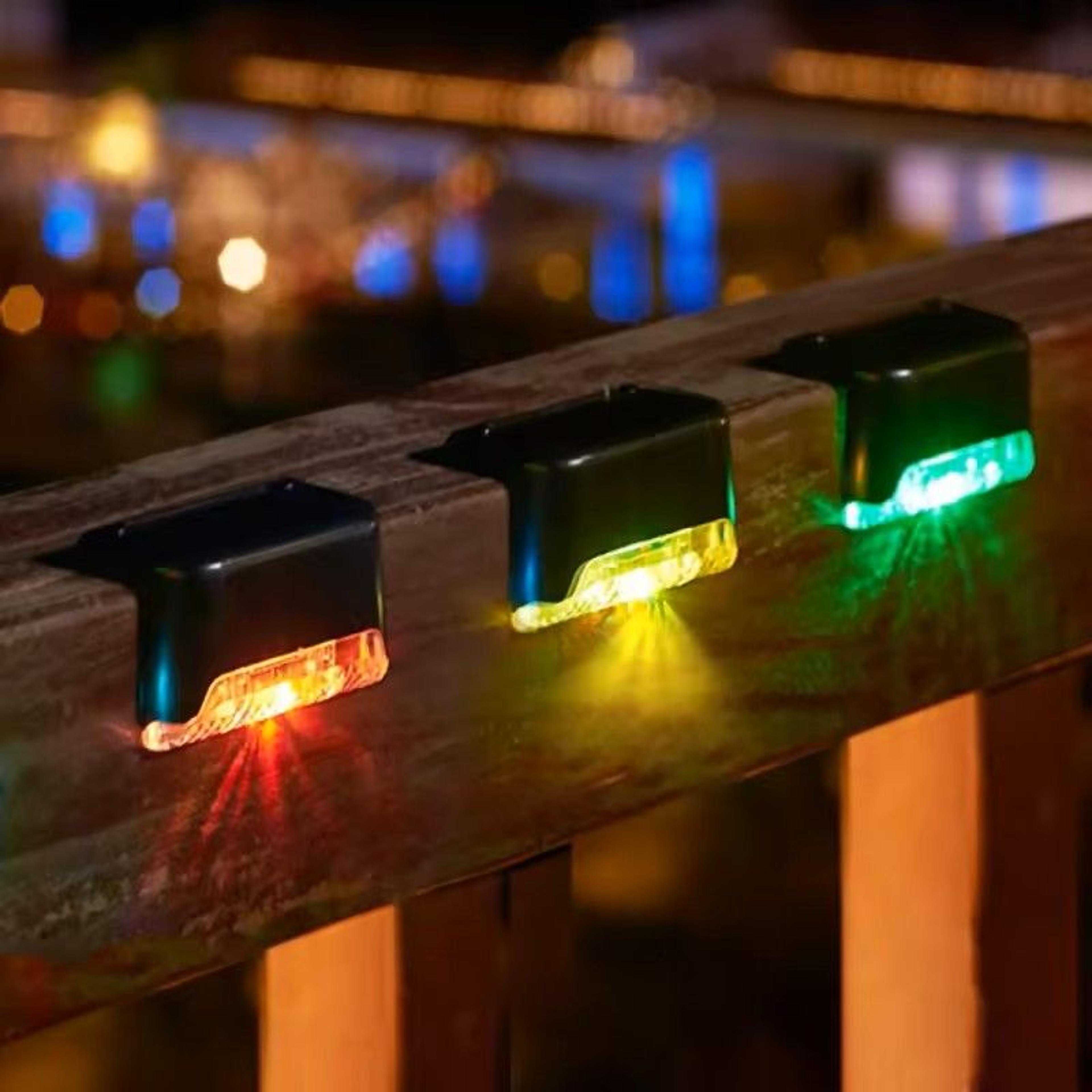 Solar LED Wall And Step Lights 4