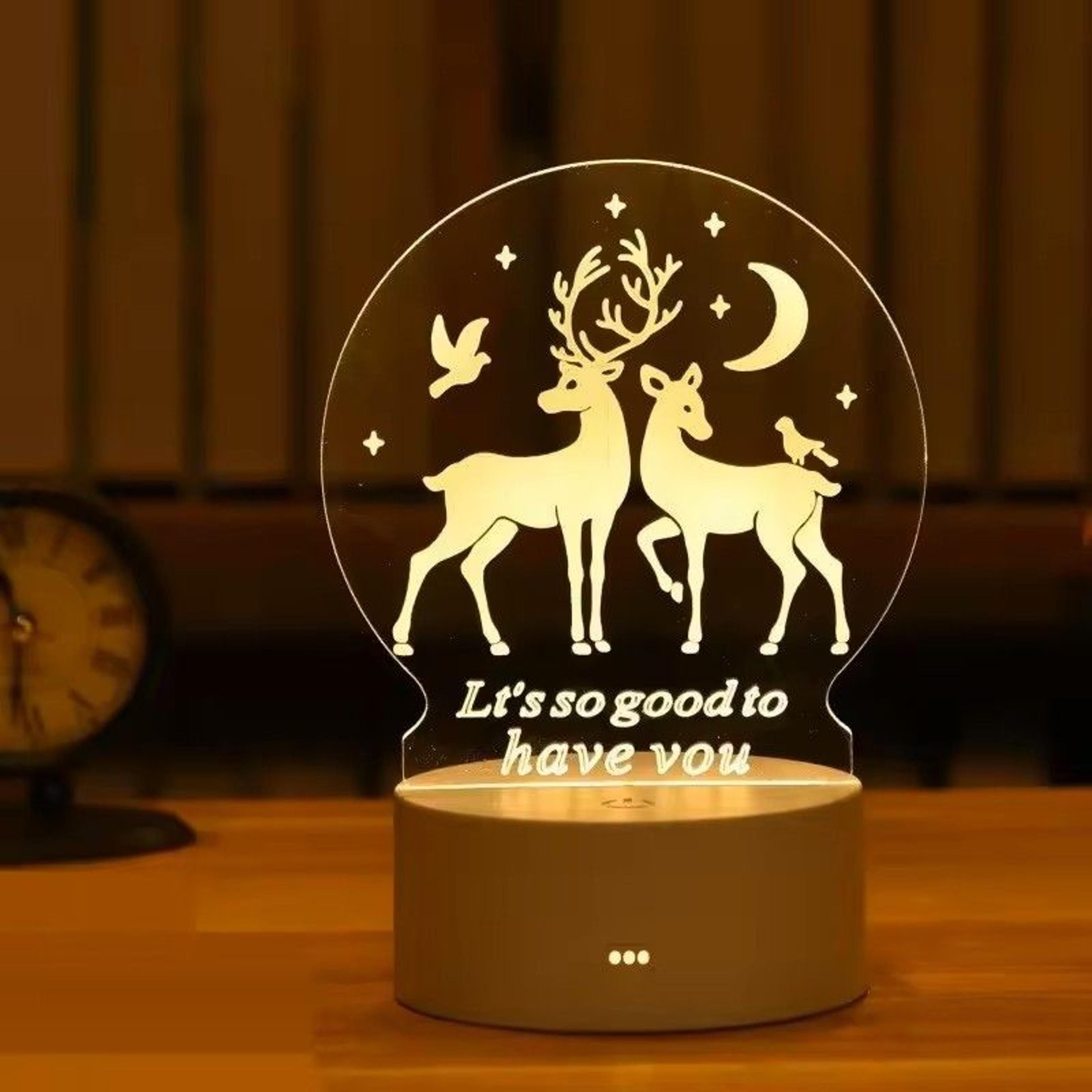 Acrylic 3D Night Lamp Neon Sign 25