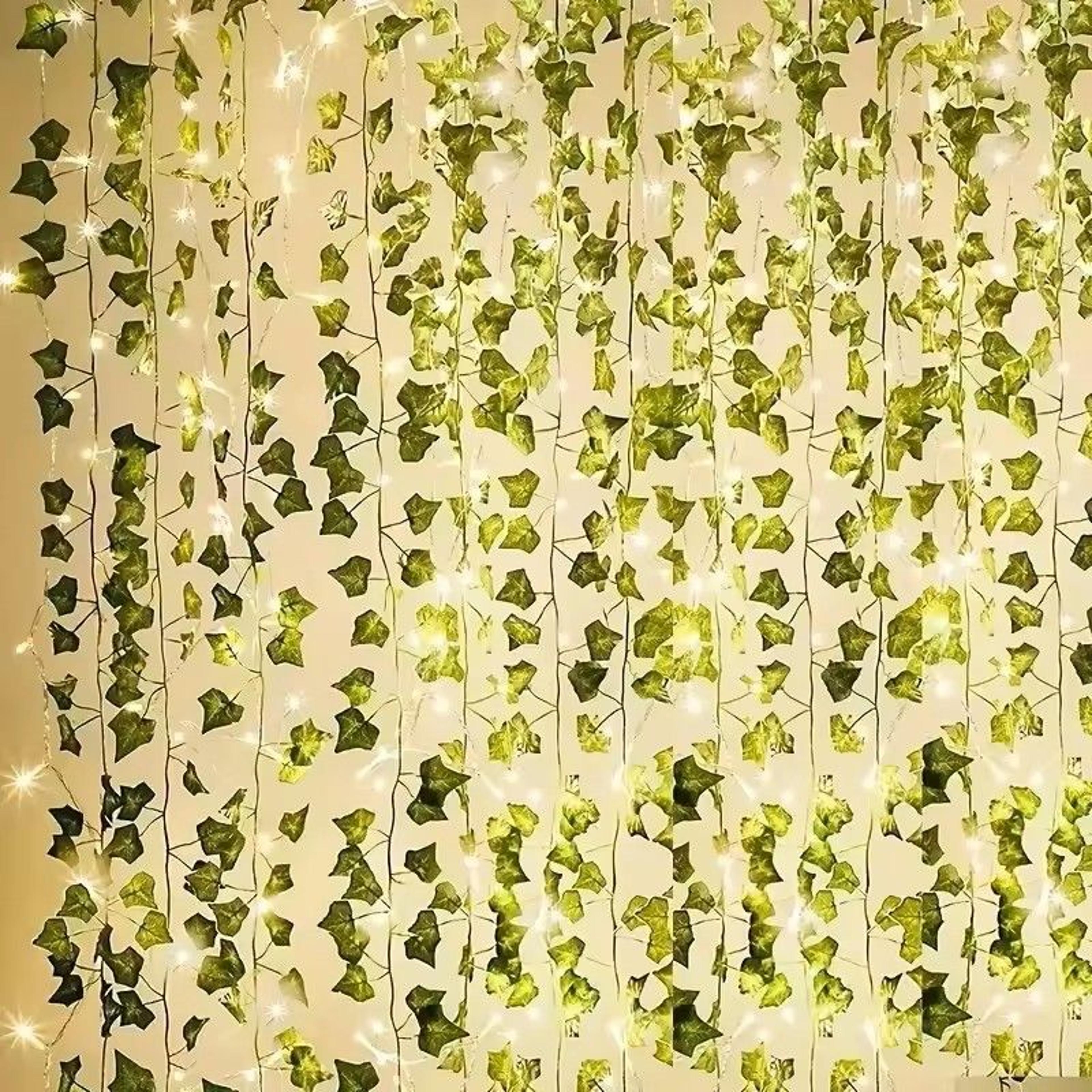 Battery Operated Ivy Vine String Lights 7