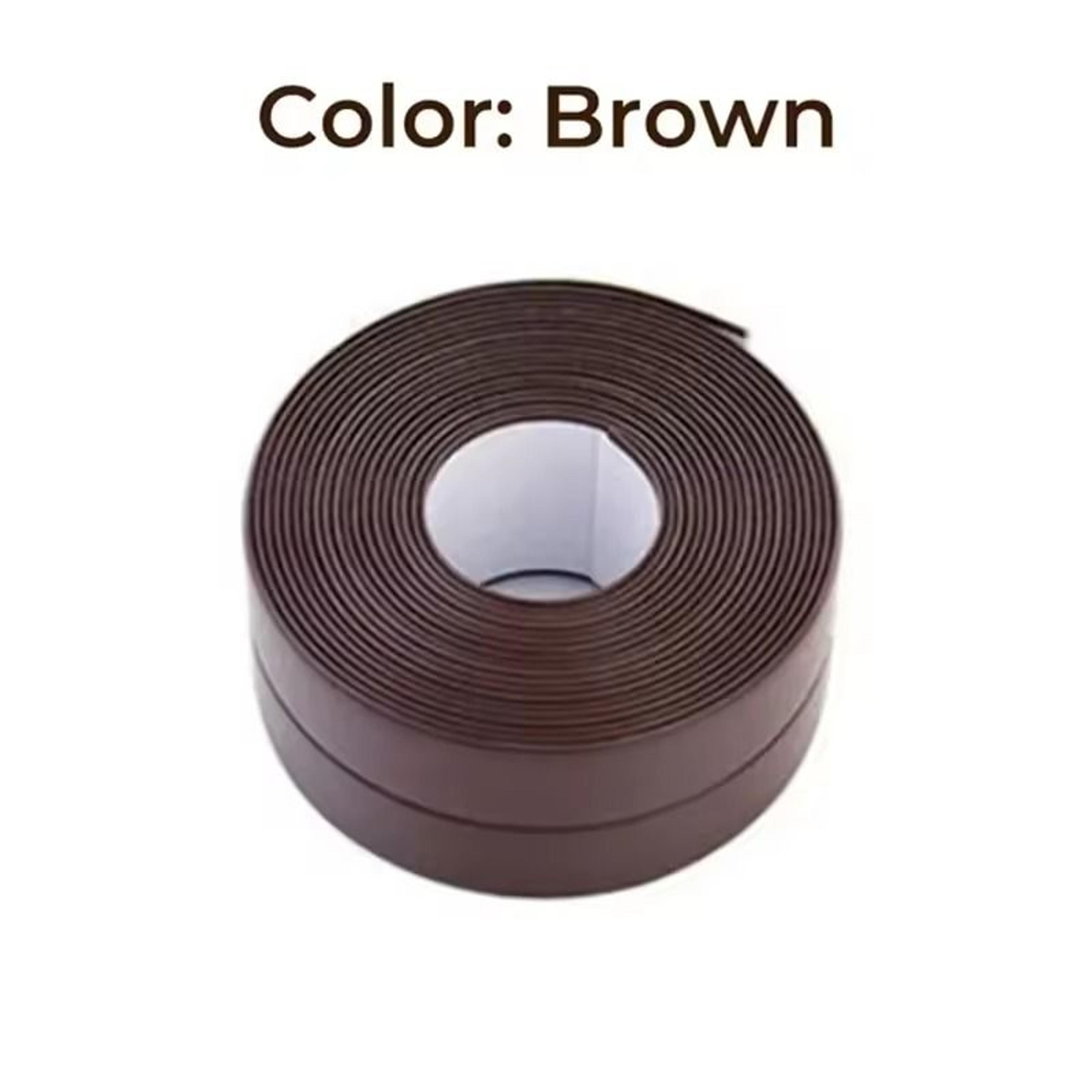 Waterproof PVC Bathroom  Kitchen Sealing Tape  SelfAdhesive Caulk Strip For Sinks  Showers 6