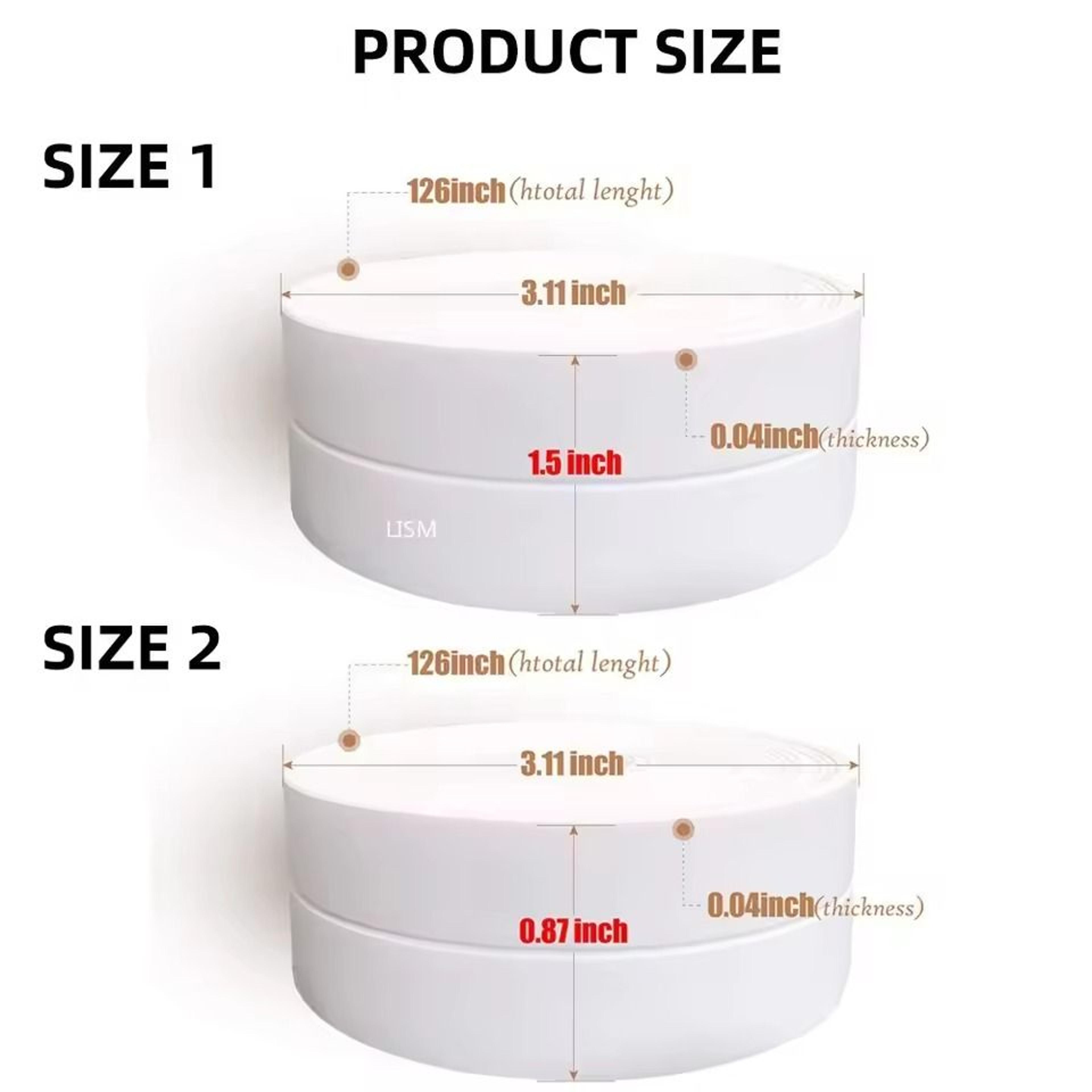 PVC SelfAdhesive Waterproof Sealing Tape  Caulk Strip For Bathroom  Kitchen Edges 1