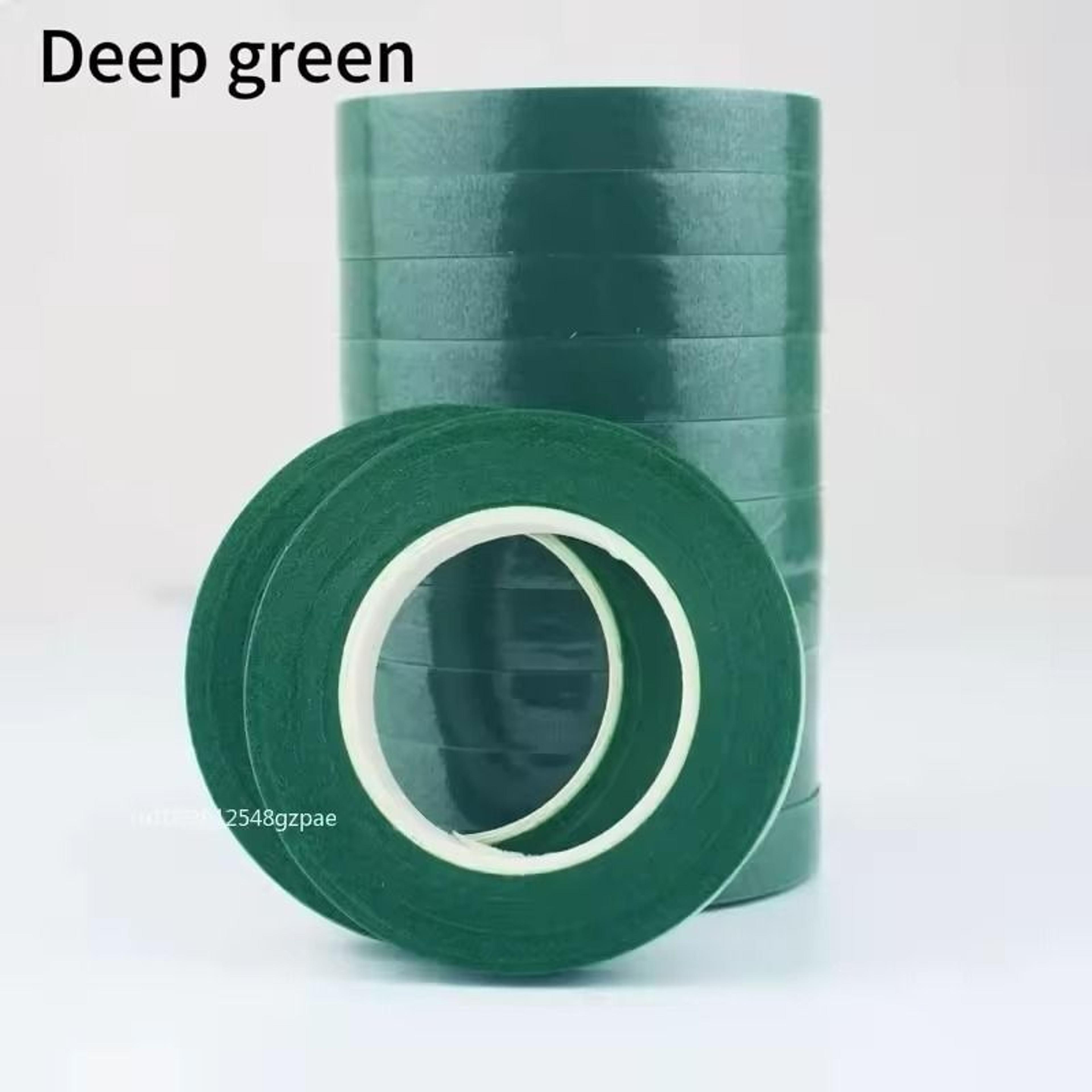 Green Floral Stem Tape  SelfAdhesive Bouquet Wrapping Tape For Flower Arrangements 110 Rolls 6
