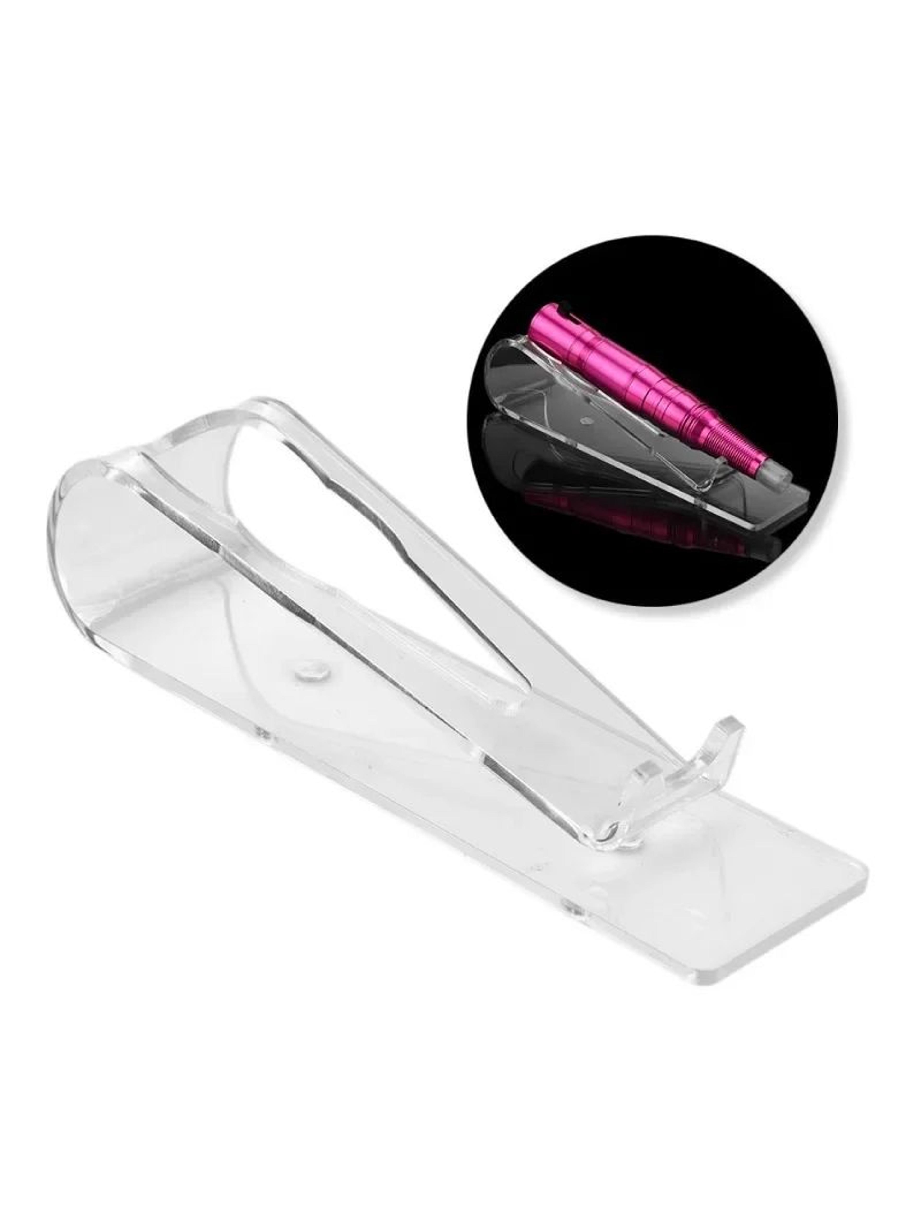 Acrylic Tattoo Machine Pen Holder  Permanent Makeup Tray  Display Stand 0