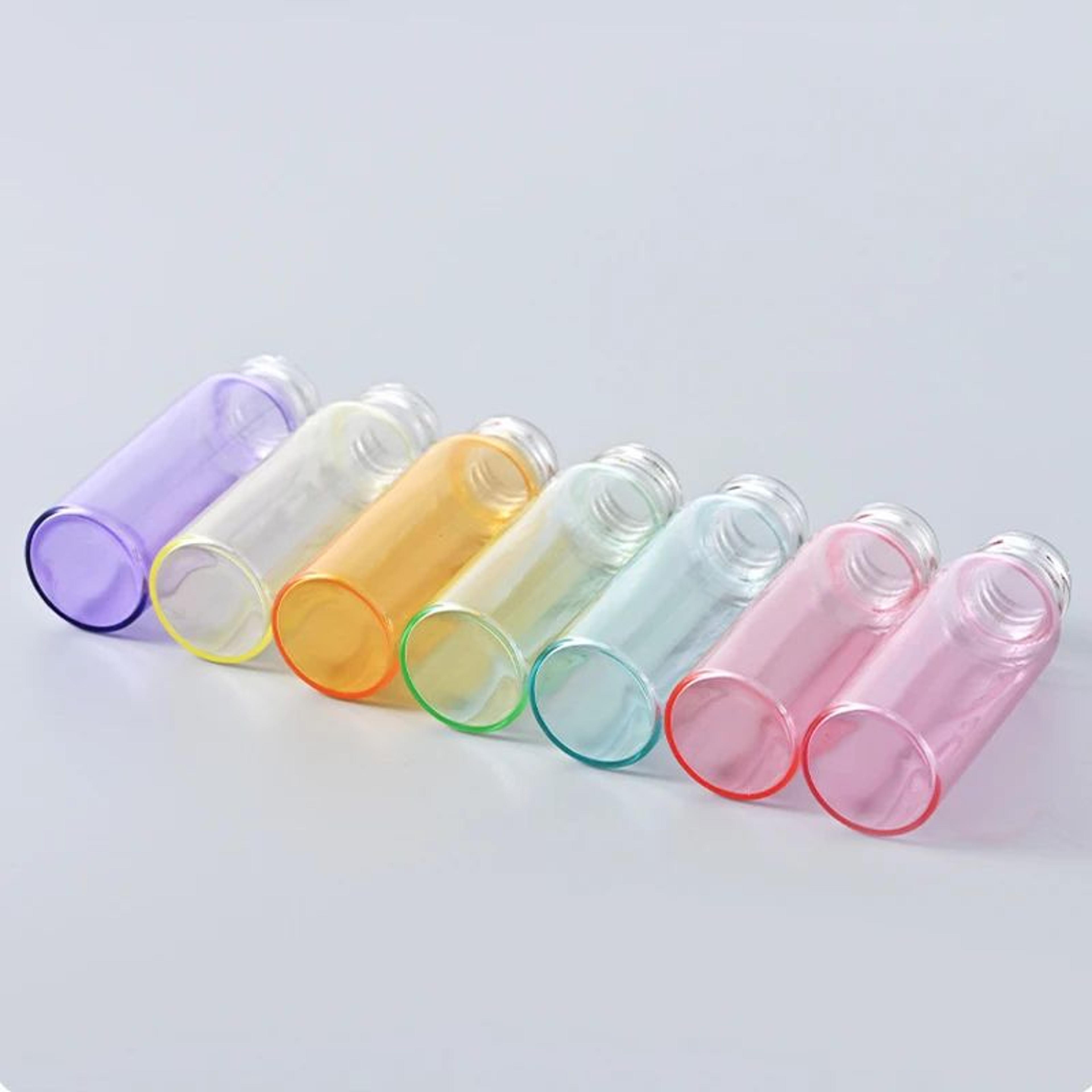 Portable Refillable Mini Dropper Bottle  5ml10ml Macaron Color Glass Vial 7
