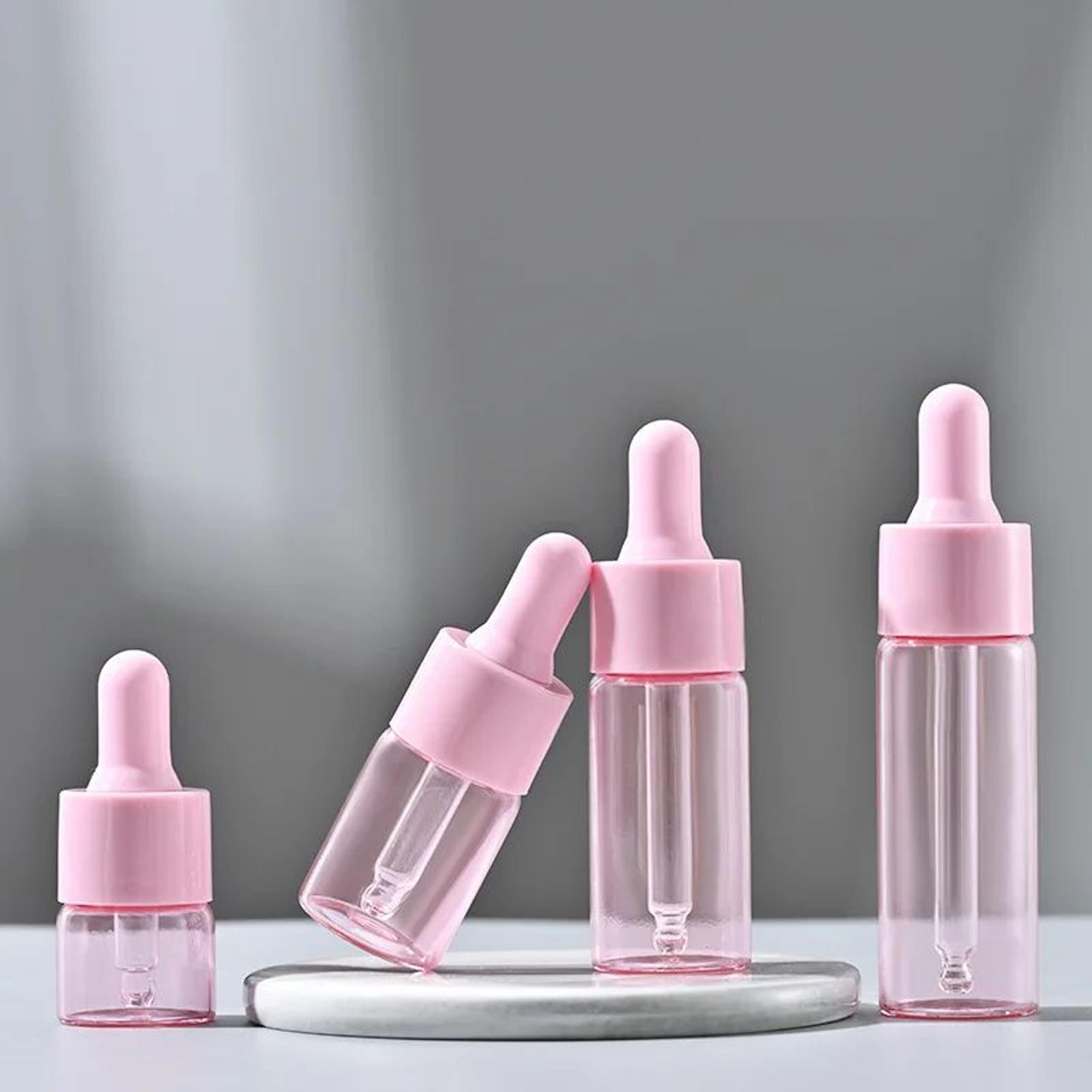 Portable Refillable Mini Dropper Bottle  5ml10ml Macaron Color Glass Vial 13