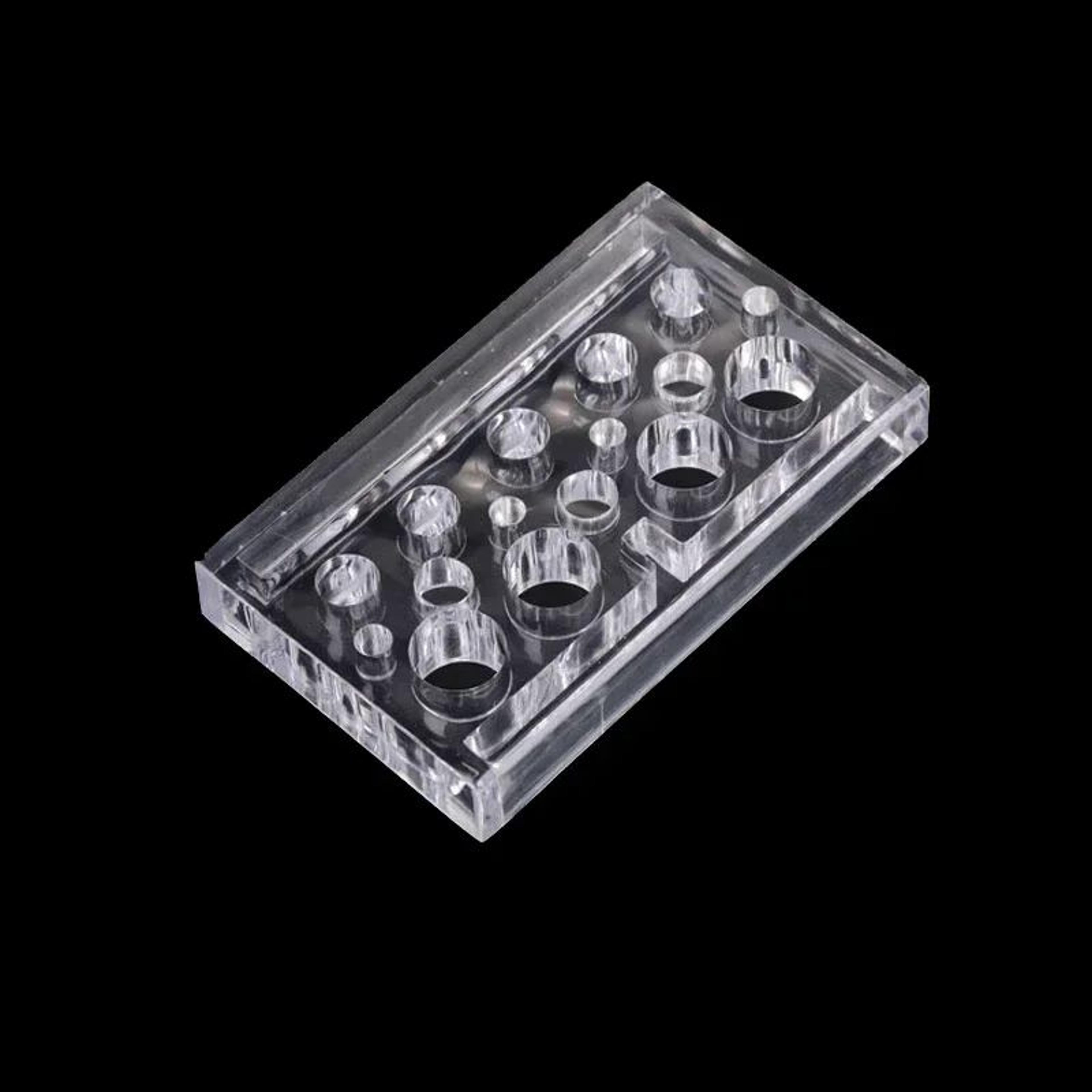 Acrylic Tattoo Ink Cup Stand Holder  Permanent Makeup  Microblading Pigment Organizer 15