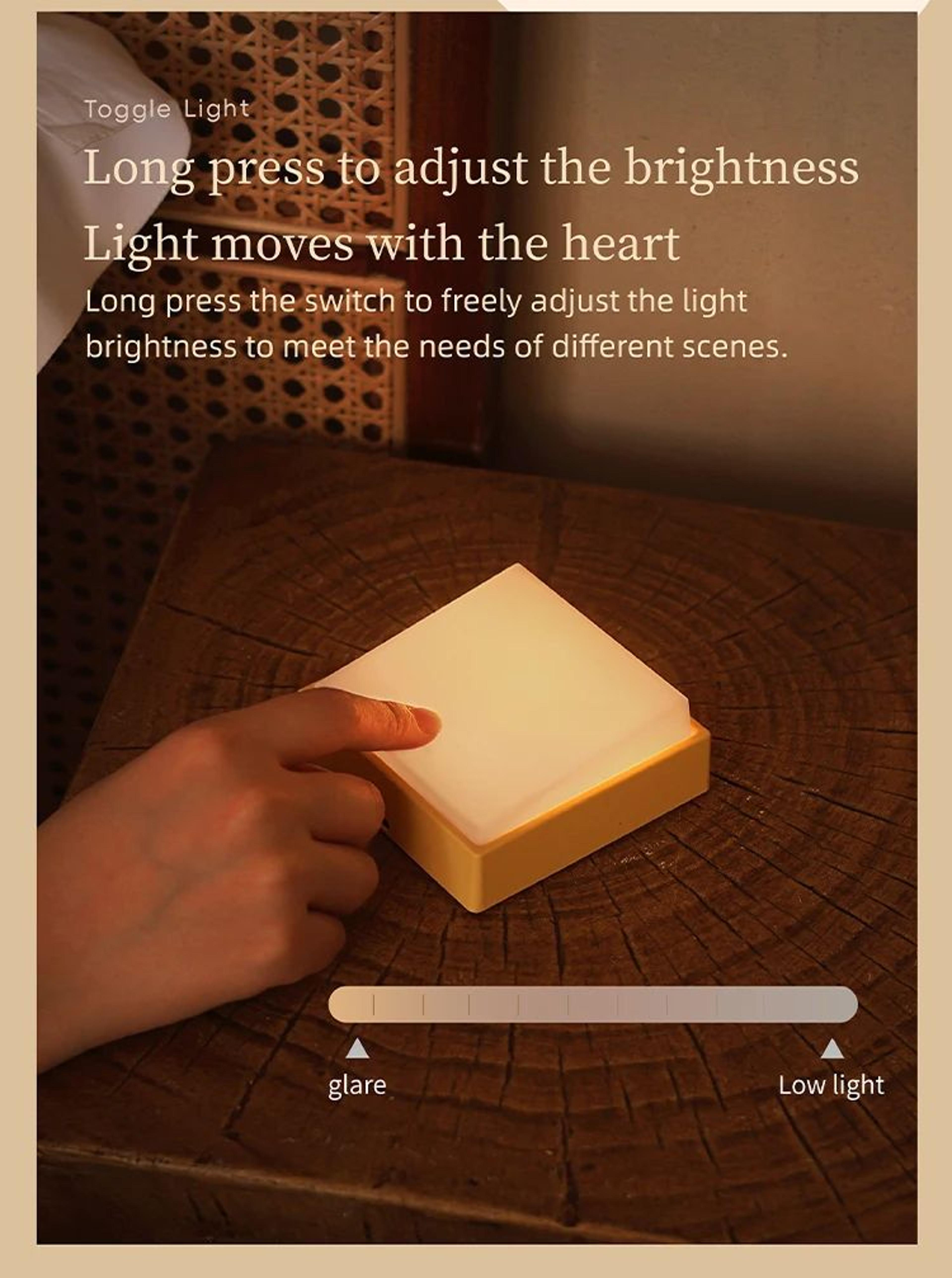 Magnetic LED Night Light For Bedroom  Home Decor 11