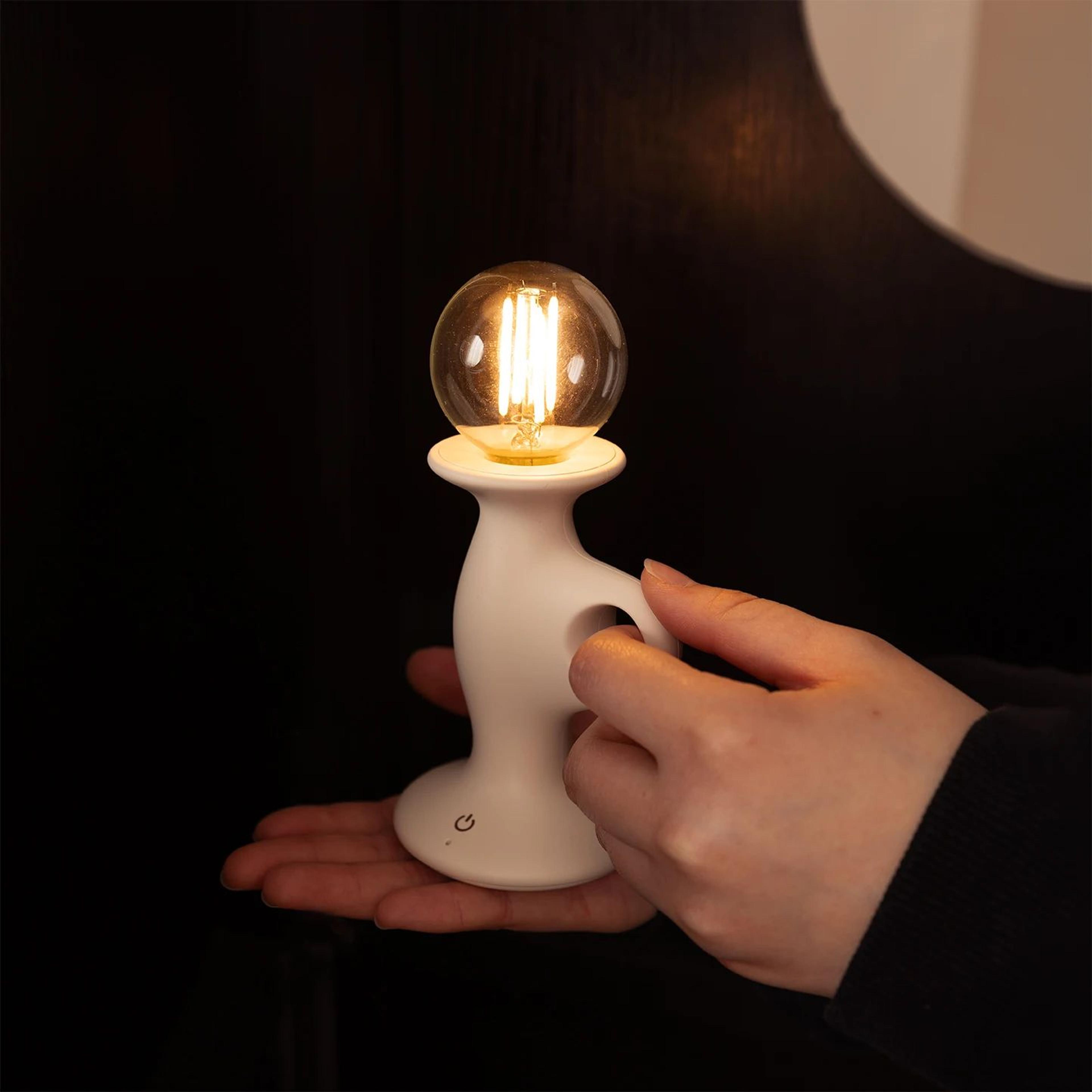 Retro LED Candle Night Light  Dimmable Rechargeable Decorative Lamp 4